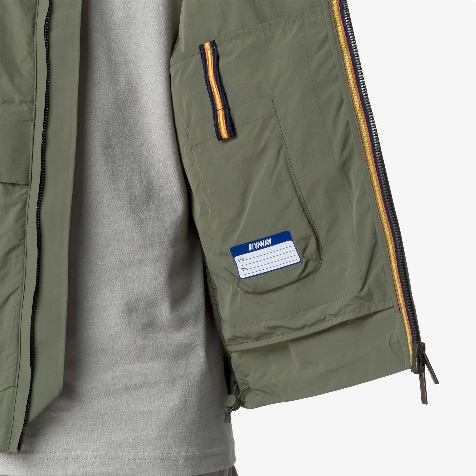 ERHIN COTTON LIKE - Jackets - Mid - Man - GREEN LICHEN - Image 2