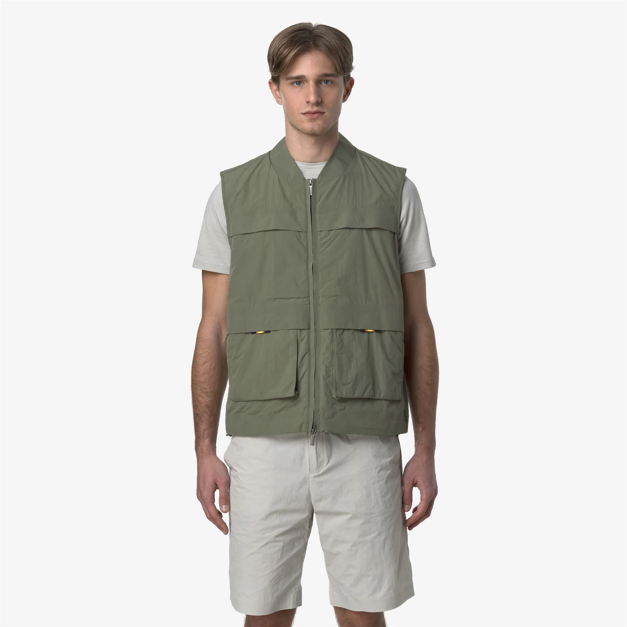 ERHIN COTTON LIKE - Jackets - Mid - Man - GREEN LICHEN - Image 3