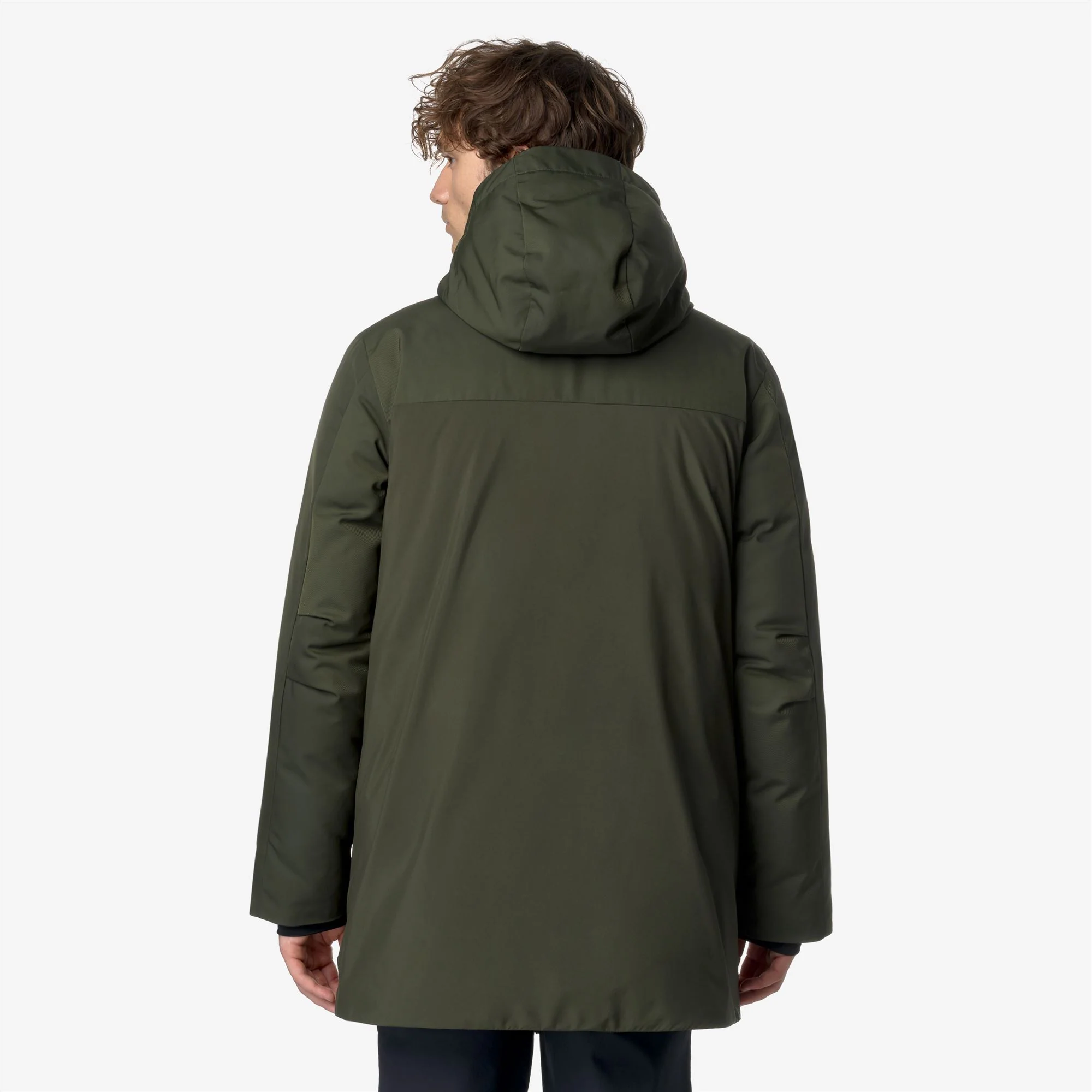 HODEL FABRIC MIX - Jackets - Mid - Man - GREEN BLACKISH - Image 5