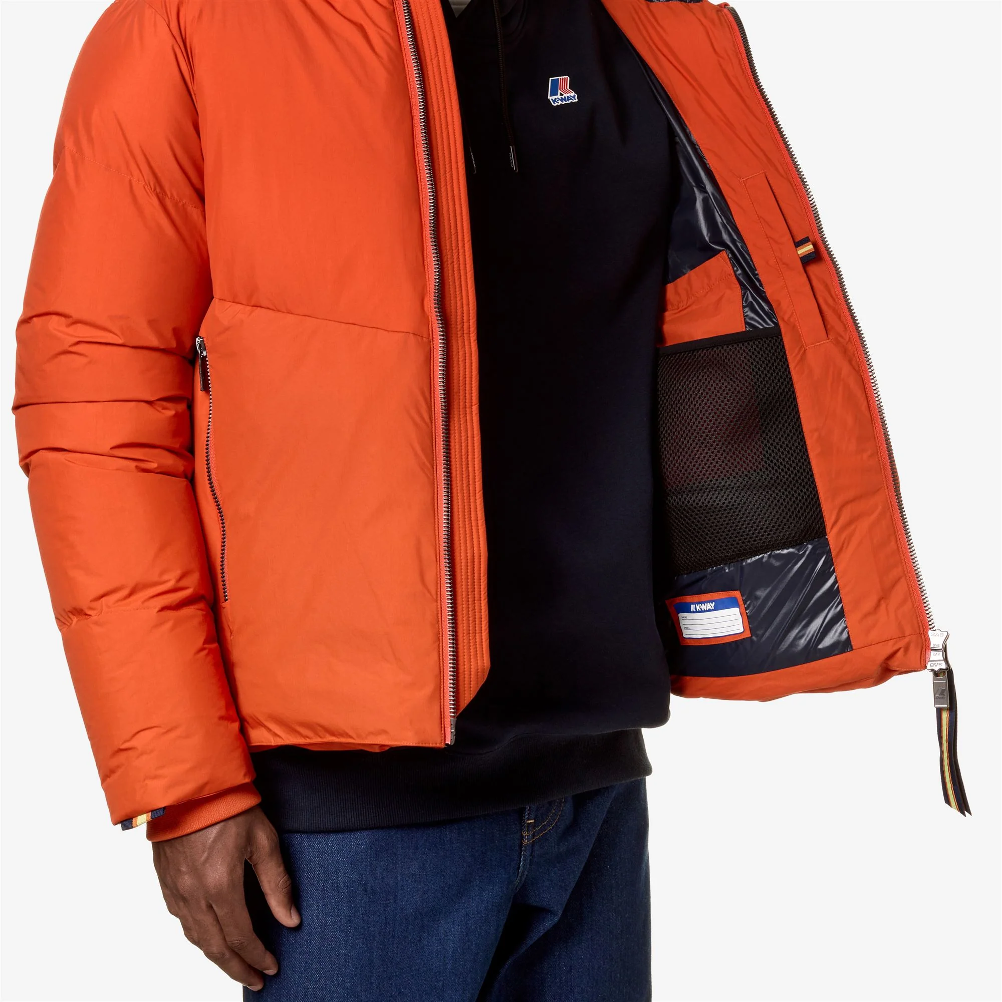 HUGOL THERMO SOFT TOUCH - Jackets - Short - Man - ORANGE P-BLUE D - Image 2
