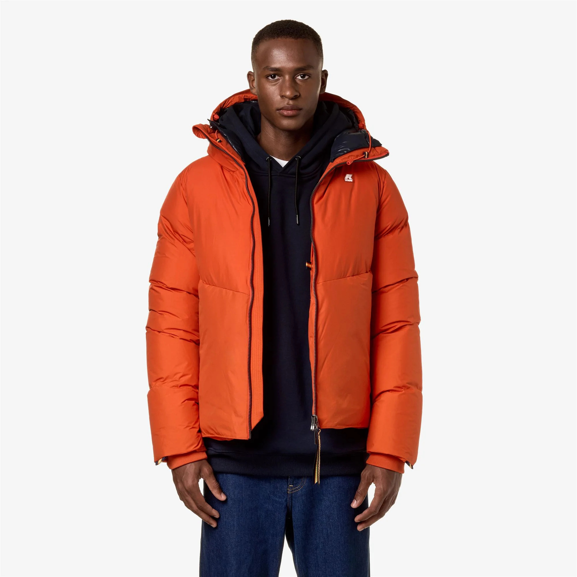 HUGOL THERMO SOFT TOUCH - Jackets - Short - Man - ORANGE P-BLUE D - Image 3