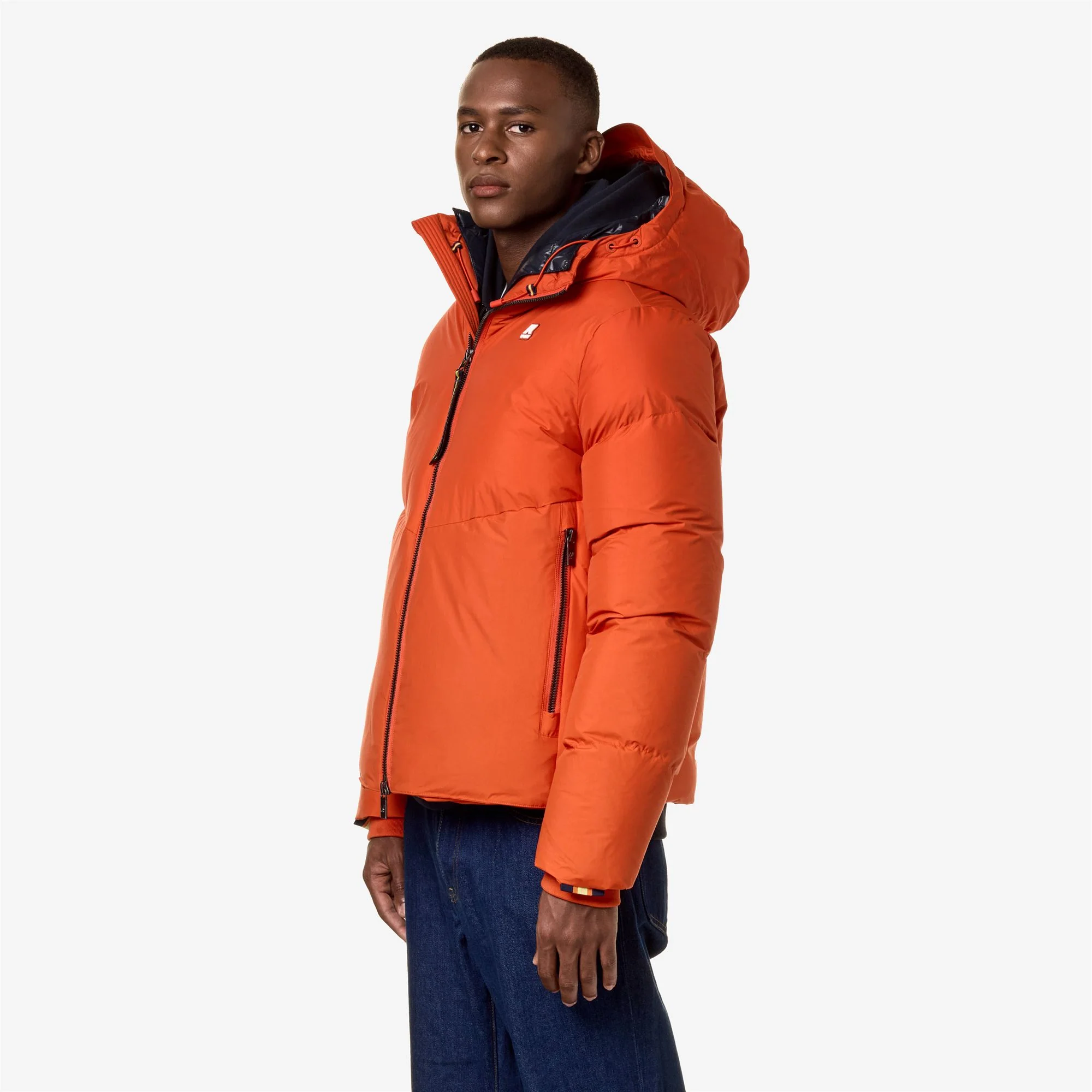 HUGOL THERMO SOFT TOUCH - Jackets - Short - Man - ORANGE P-BLUE D - Image 4