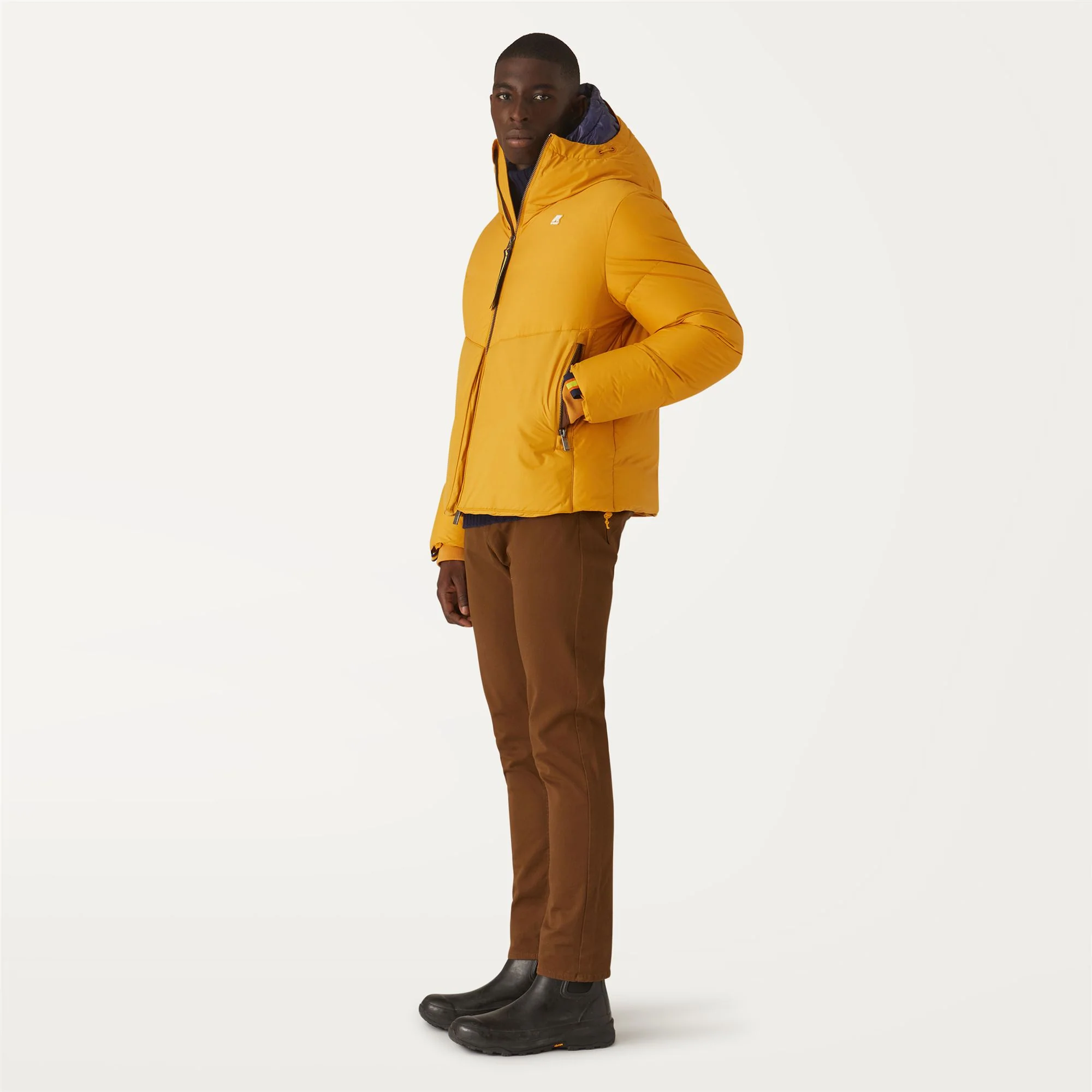 HUGOL THERMO SOFT TOUCH - Jackets - Short - Man - YELLOW RASPBERRY-BLUE MEDIEVAL - Image 4