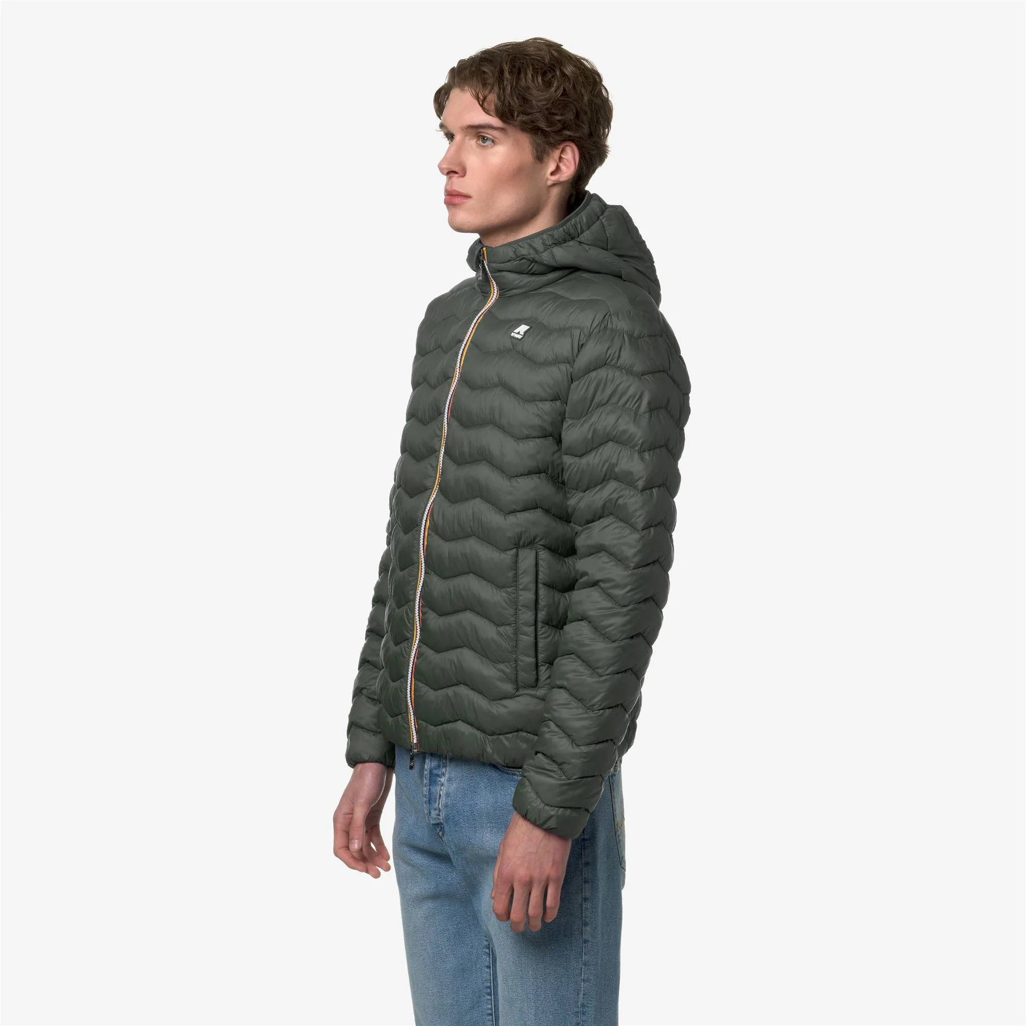 JACK QUILTED WARM - Jackets - Short - Man - GREEN BLACKISH - Image 4