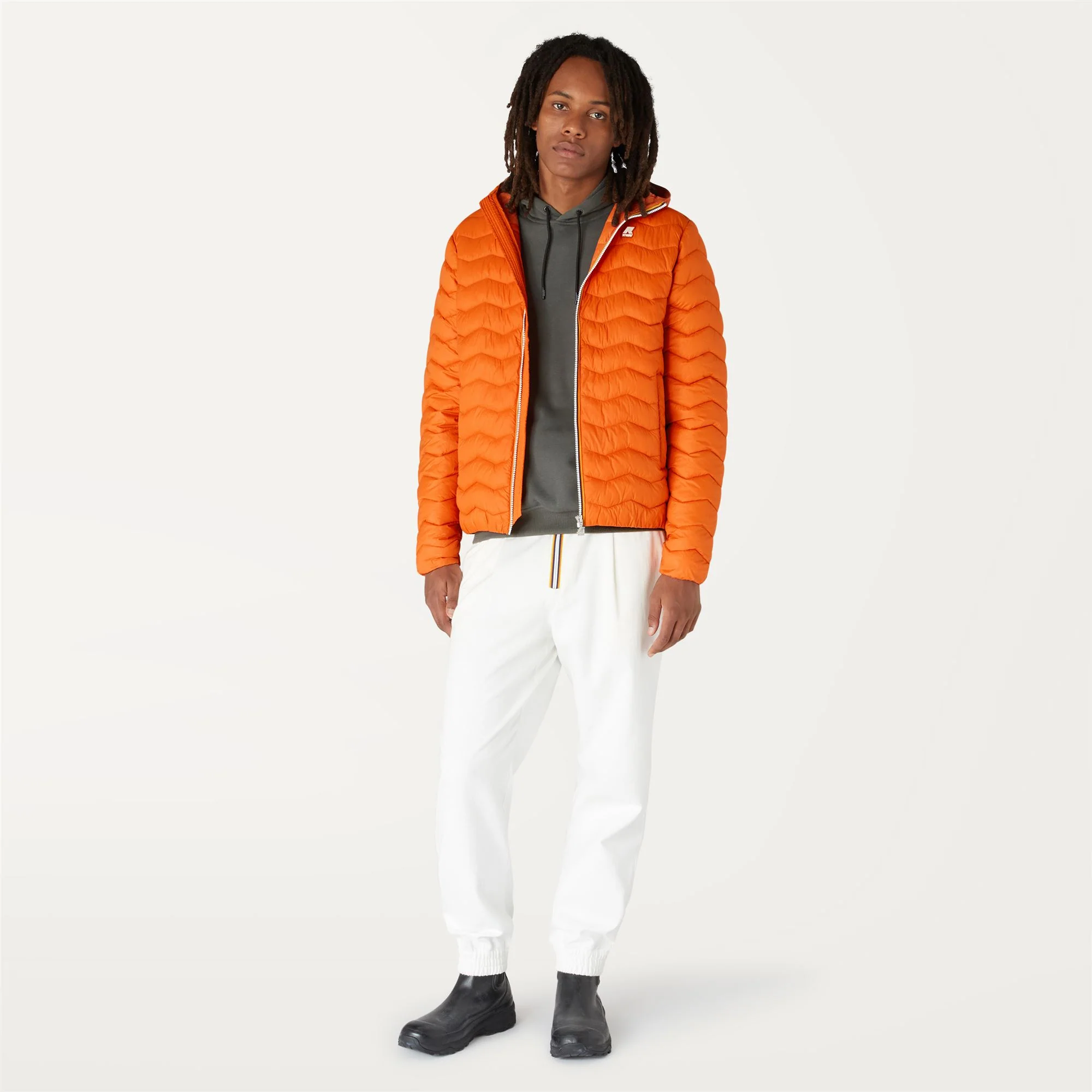 JACK QUILTED WARM - Jackets - Short - Man - ORANGE RUST - Image 3