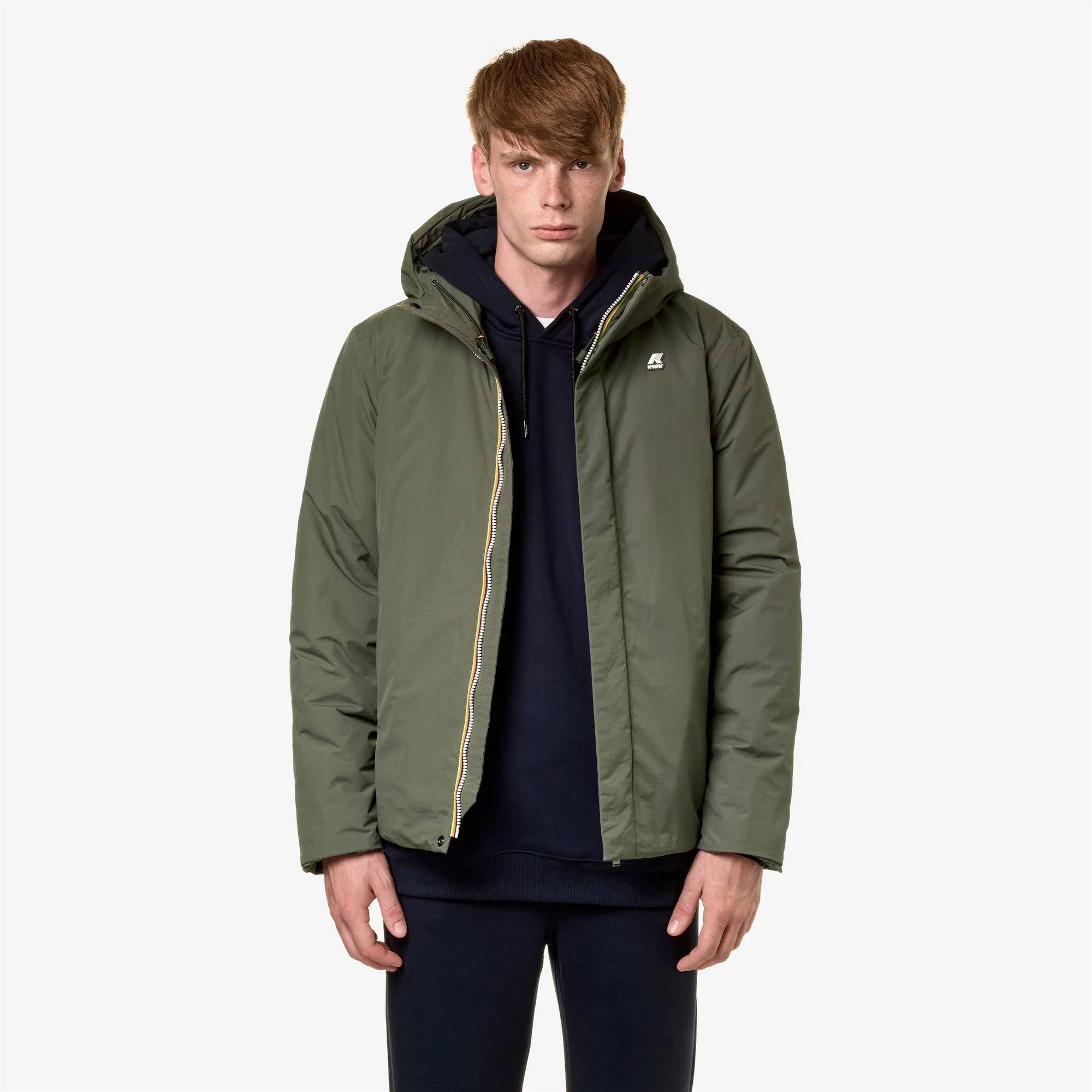 JACK RIPSTOP MARMOTTA - Jackets - Short - Man - GREEN B-BLUE A - Image 3