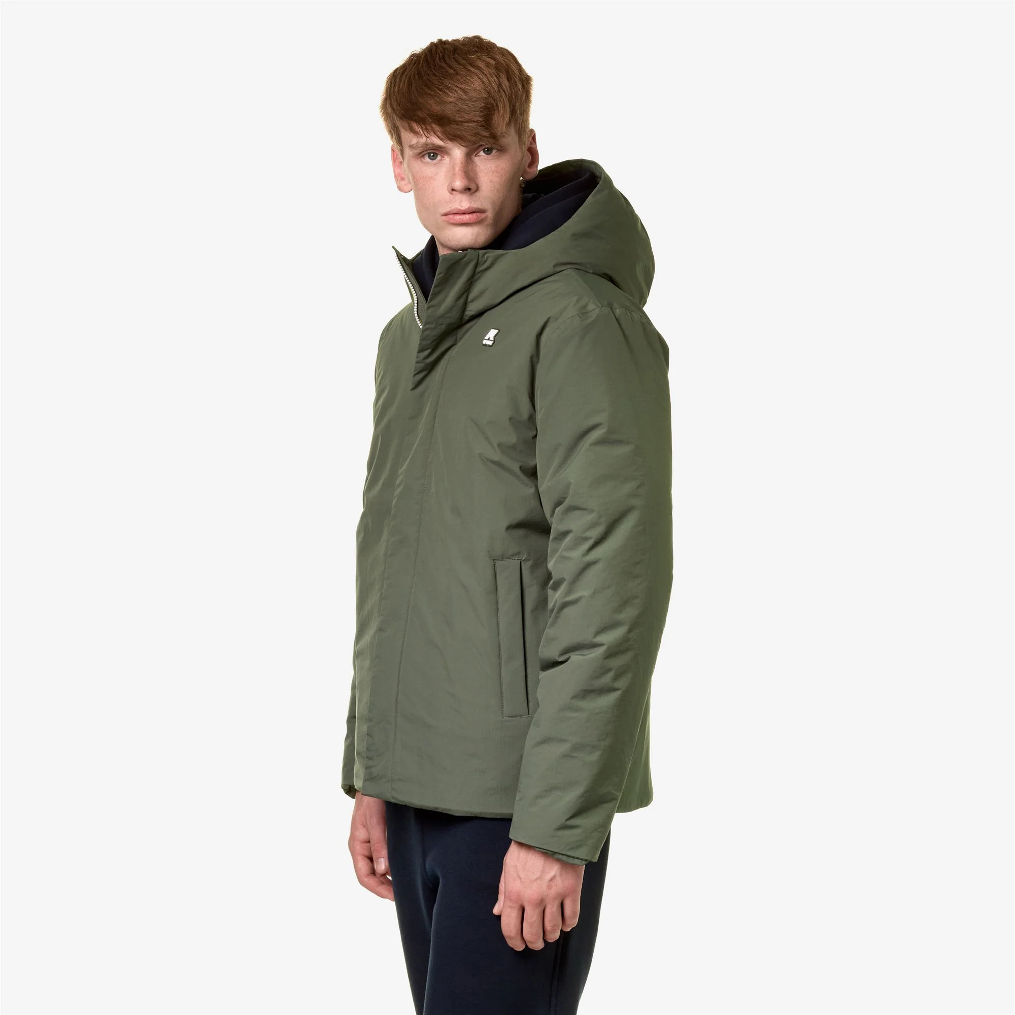 JACK RIPSTOP MARMOTTA - Jackets - Short - Man - GREEN B-BLUE A - Image 4