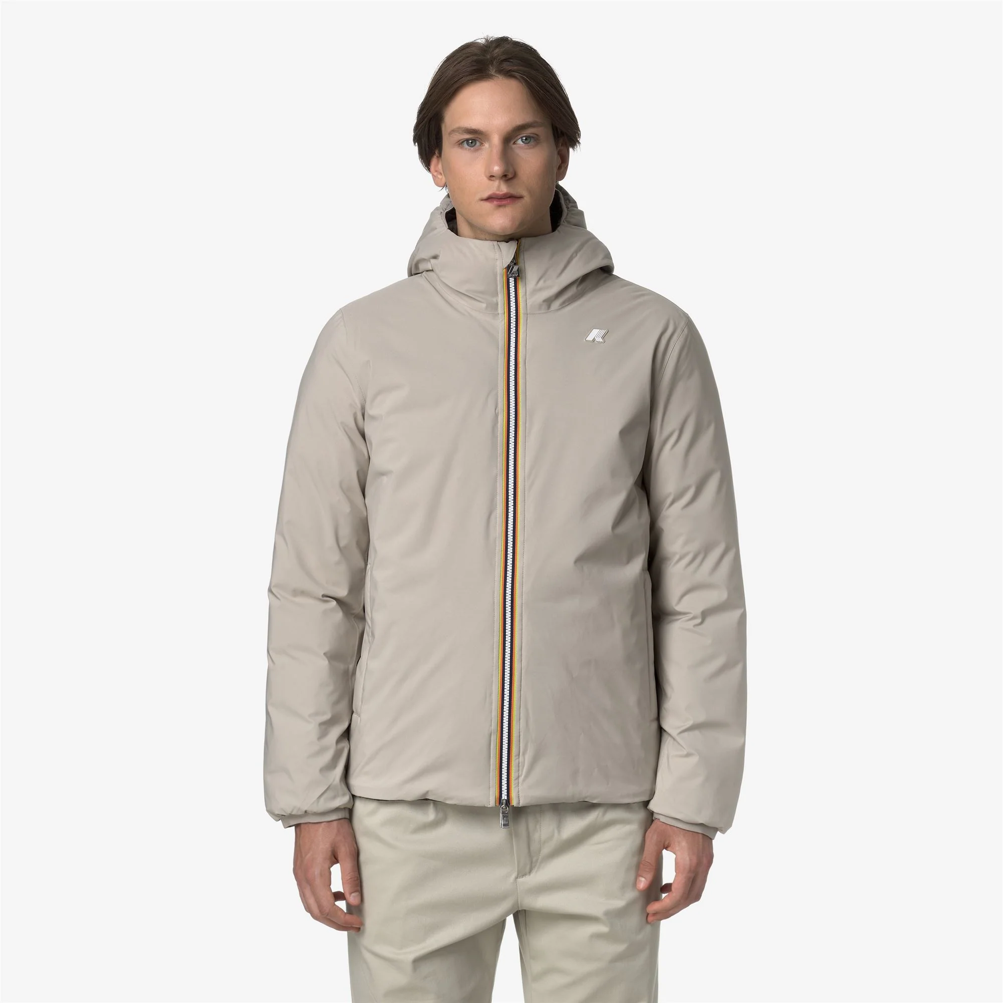 JACK ST THERMO REVERSIBLE - Jackets - Short - Man - BEIGE CASHMERE-BLACK OLIVE - Image 4