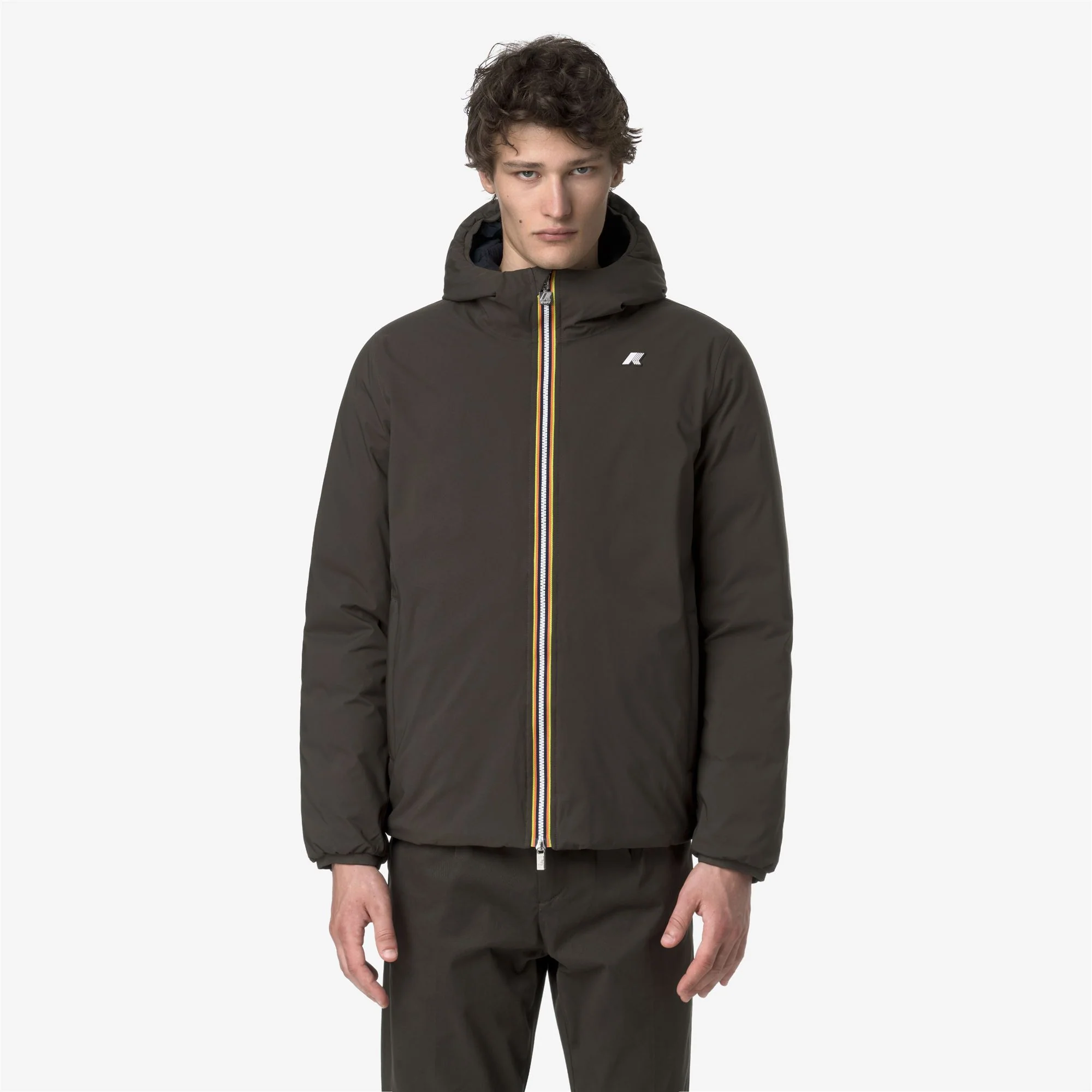JACK ST THERMO REVERSIBLE - Jackets - Short - Man - BLACK OLIVE-BLUE DEPTH - Image 4