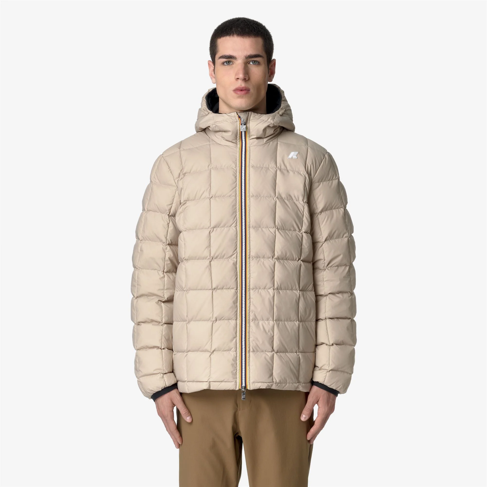 JACK ST THERMO REVERSIBLE - Jackets - Short - Man - BLACK P-BEIGE G - Image 3