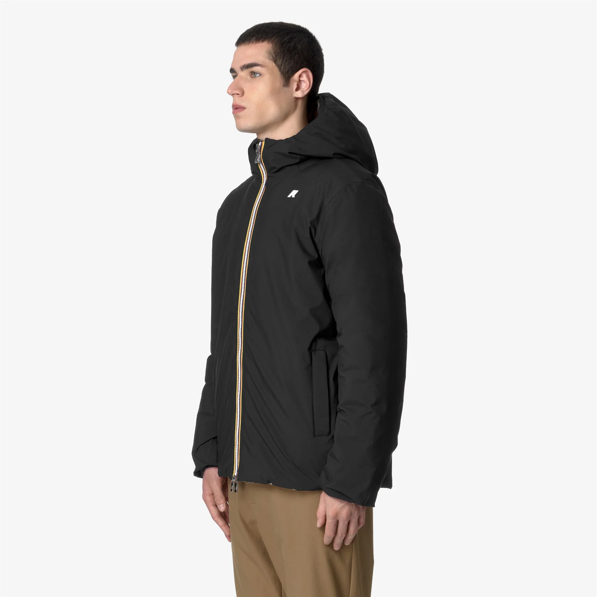 JACK ST THERMO REVERSIBLE - Jackets - Short - Man - BLACK P-BEIGE G - Image 5