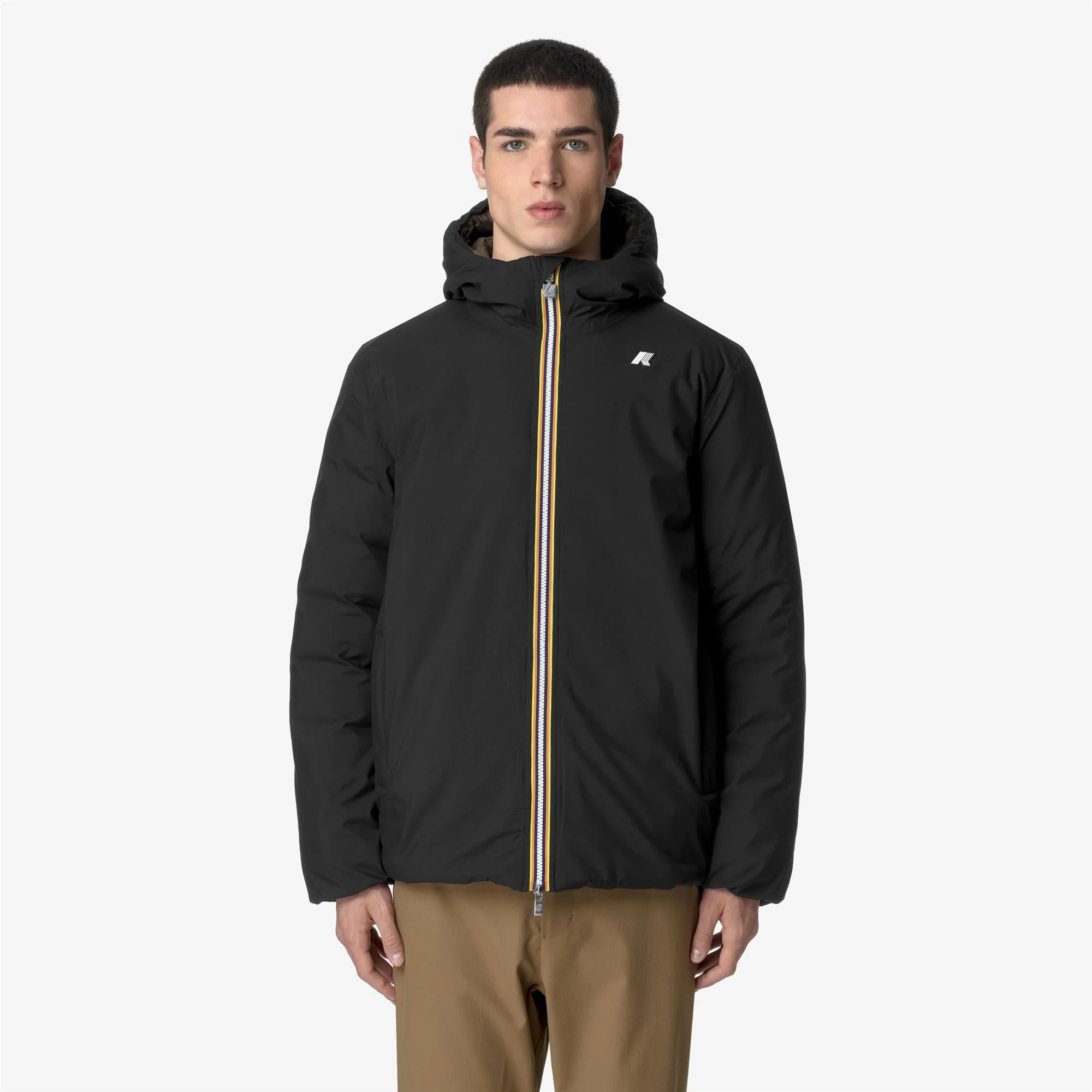 JACK ST THERMO REVERSIBLE - Jackets - Short - Man - BLACK P-BROWN G - Image 4