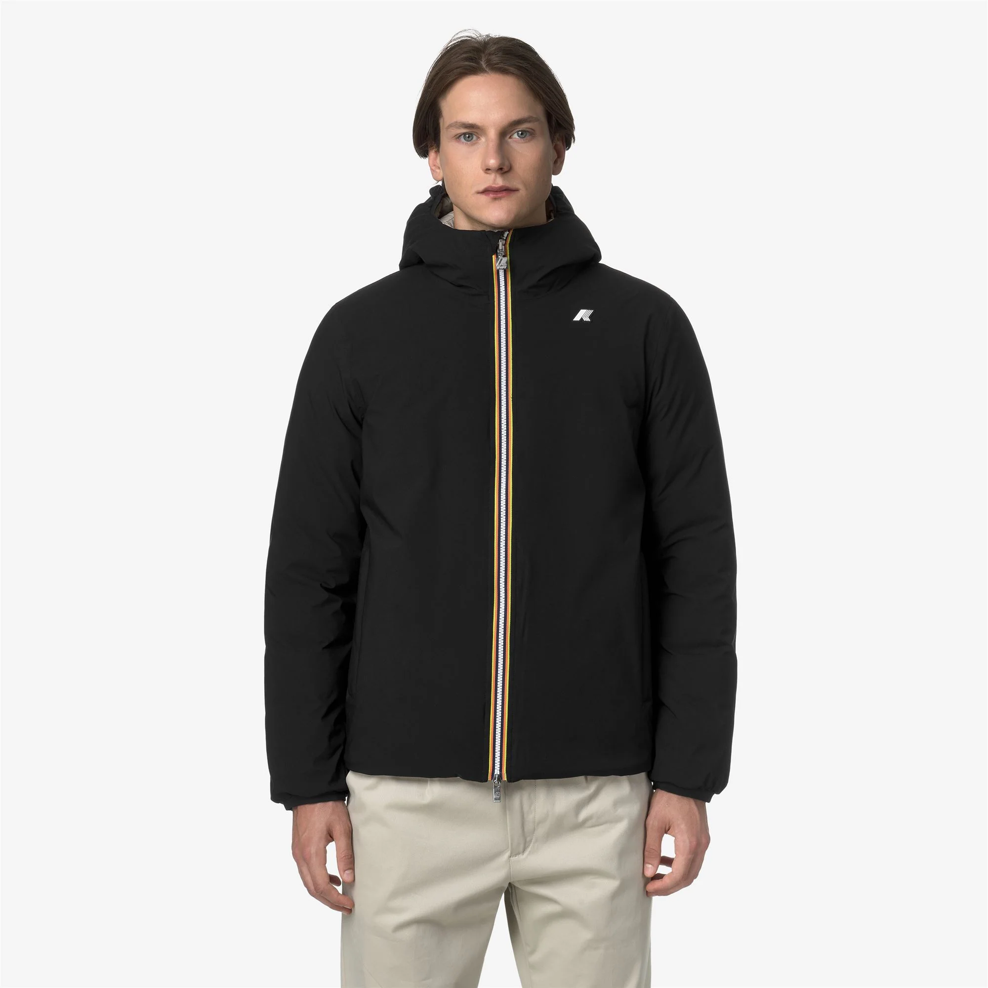 JACK ST THERMO REVERSIBLE - Jackets - Short - Man - BLACK PURE-BEIGE CASHMERE - Image 4