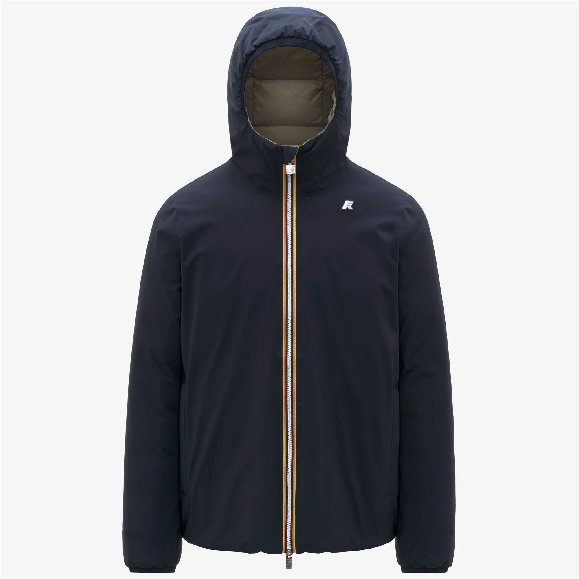 JACK ST THERMO REVERSIBLE - Jackets - Short - Man - BLUE DEPTH-GREEN OAK