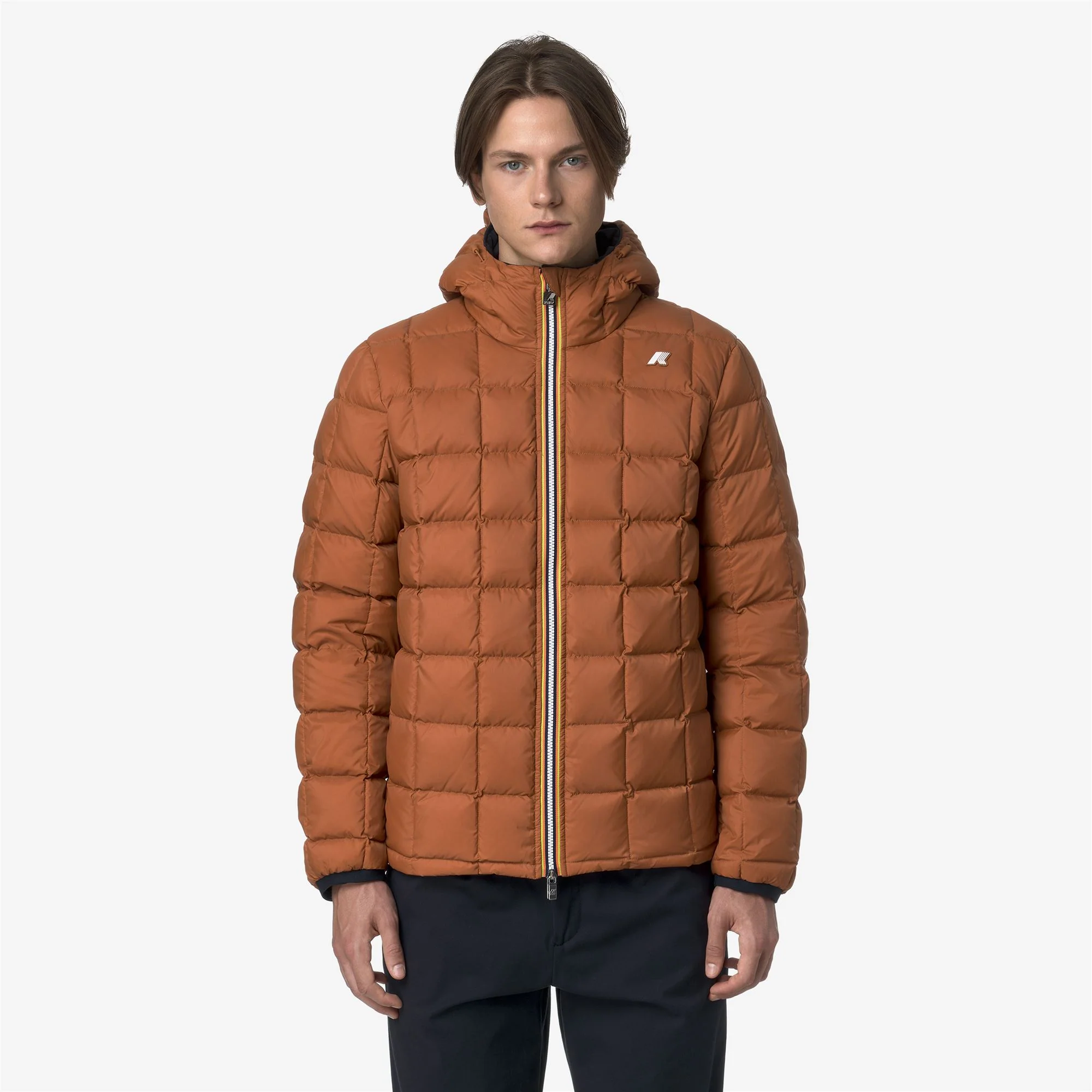JACK ST THERMO REVERSIBLE - Jackets - Short - Man - BLUE DEPTH-ORANGE ADOBE - Image 3