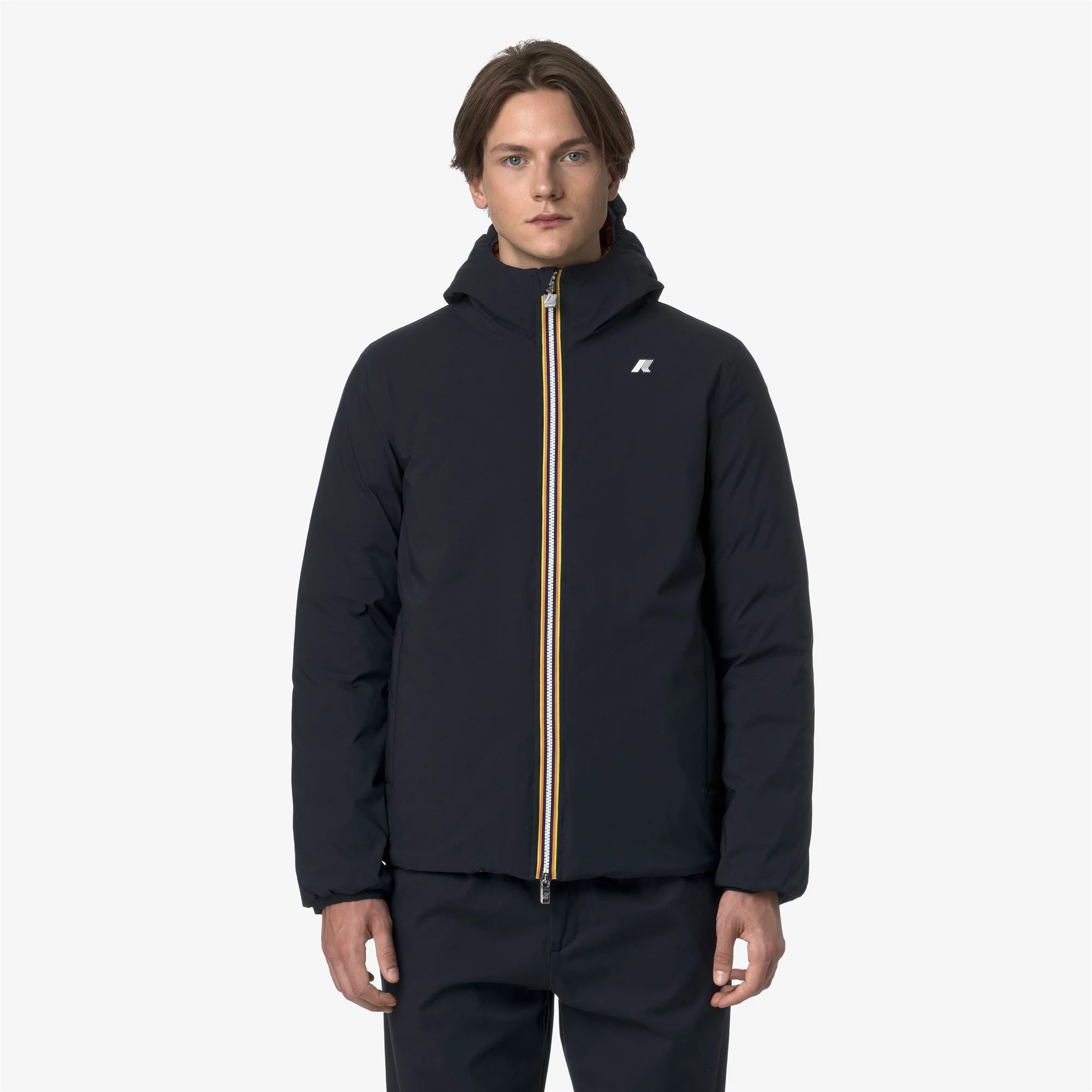 JACK ST THERMO REVERSIBLE - Jackets - Short - Man - BLUE DEPTH-ORANGE ADOBE - Image 4