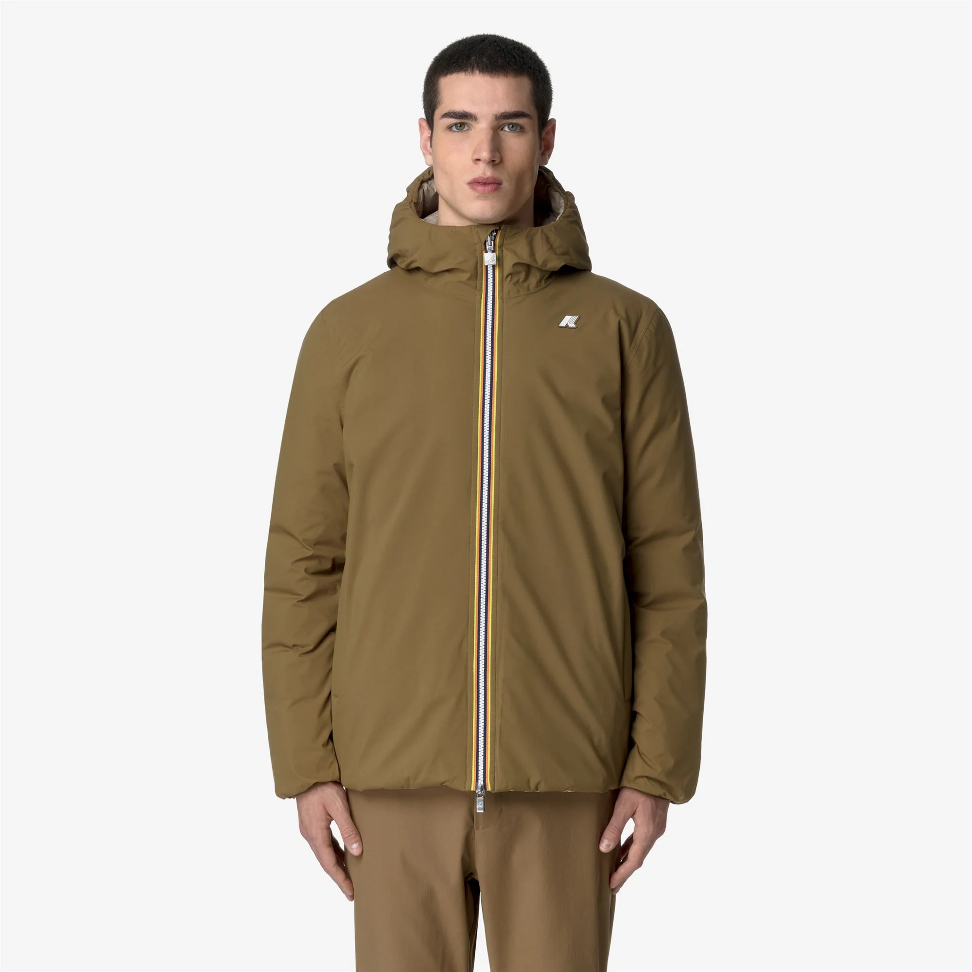 JACK ST THERMO REVERSIBLE - Jackets - Short - Man - BROWN C-BEIGE G - Image 4