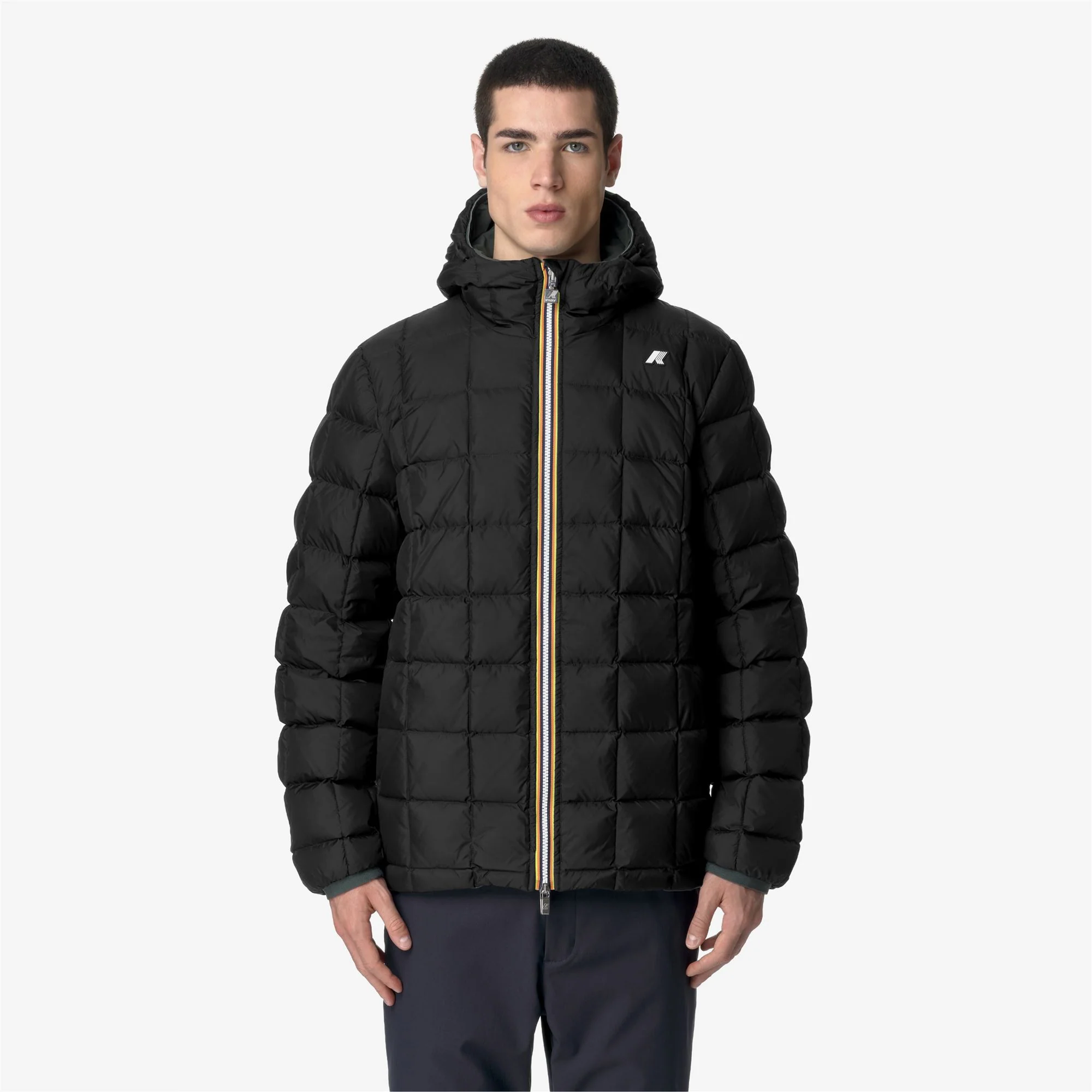 JACK ST THERMO REVERSIBLE - Jackets - Short - Man - GREEN BLACKISH-BLACK PURE - Image 3