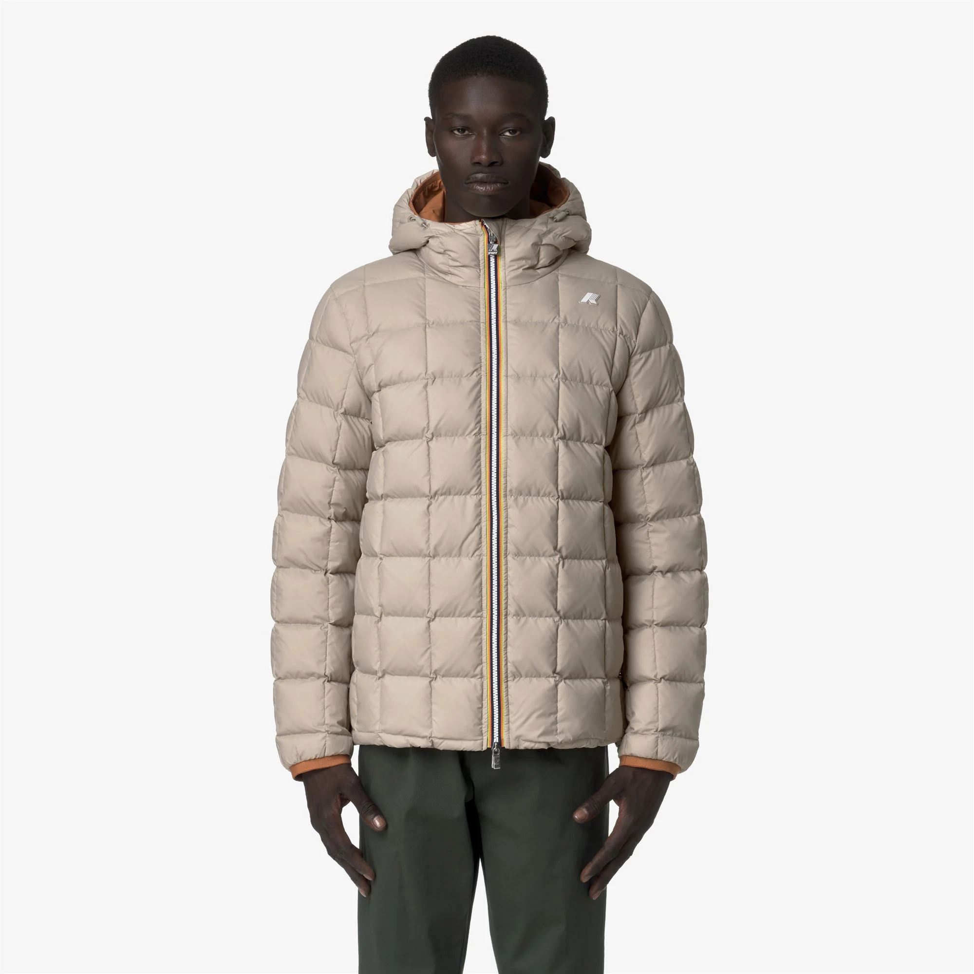 JACK ST THERMO REVERSIBLE - Jackets - Short - Man - ORANGE ADOBE-BEIGE CASHMERE - Image 3