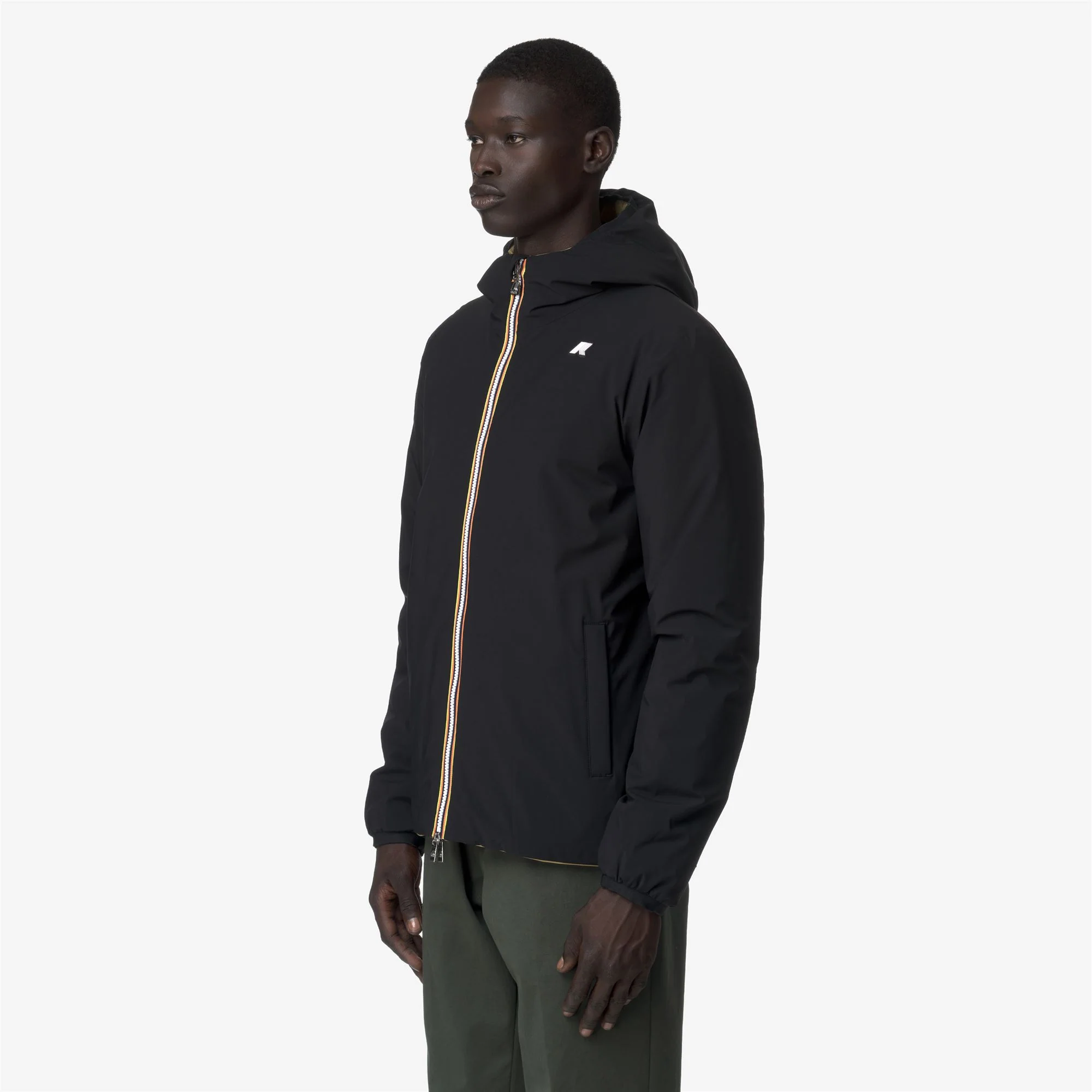 JACK ST WARM REVERSIBLE - Jackets - Short - Man - BLACK PURE-BEIGE SEED - Image 5