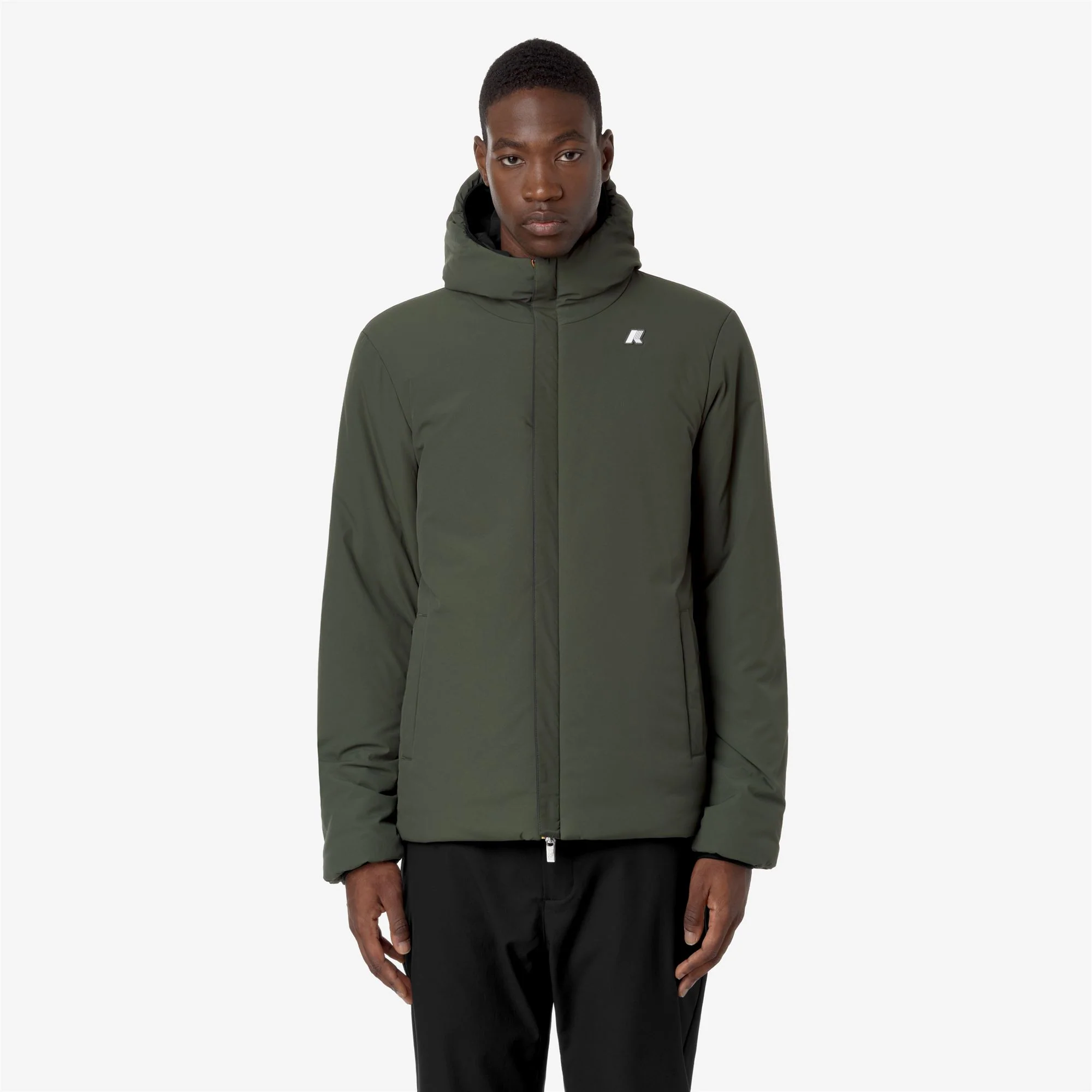 JACK ST WARM REVERSIBLE - Jackets - Short - Man - BLACK PURE-GREEN BLACKISH - Image 3