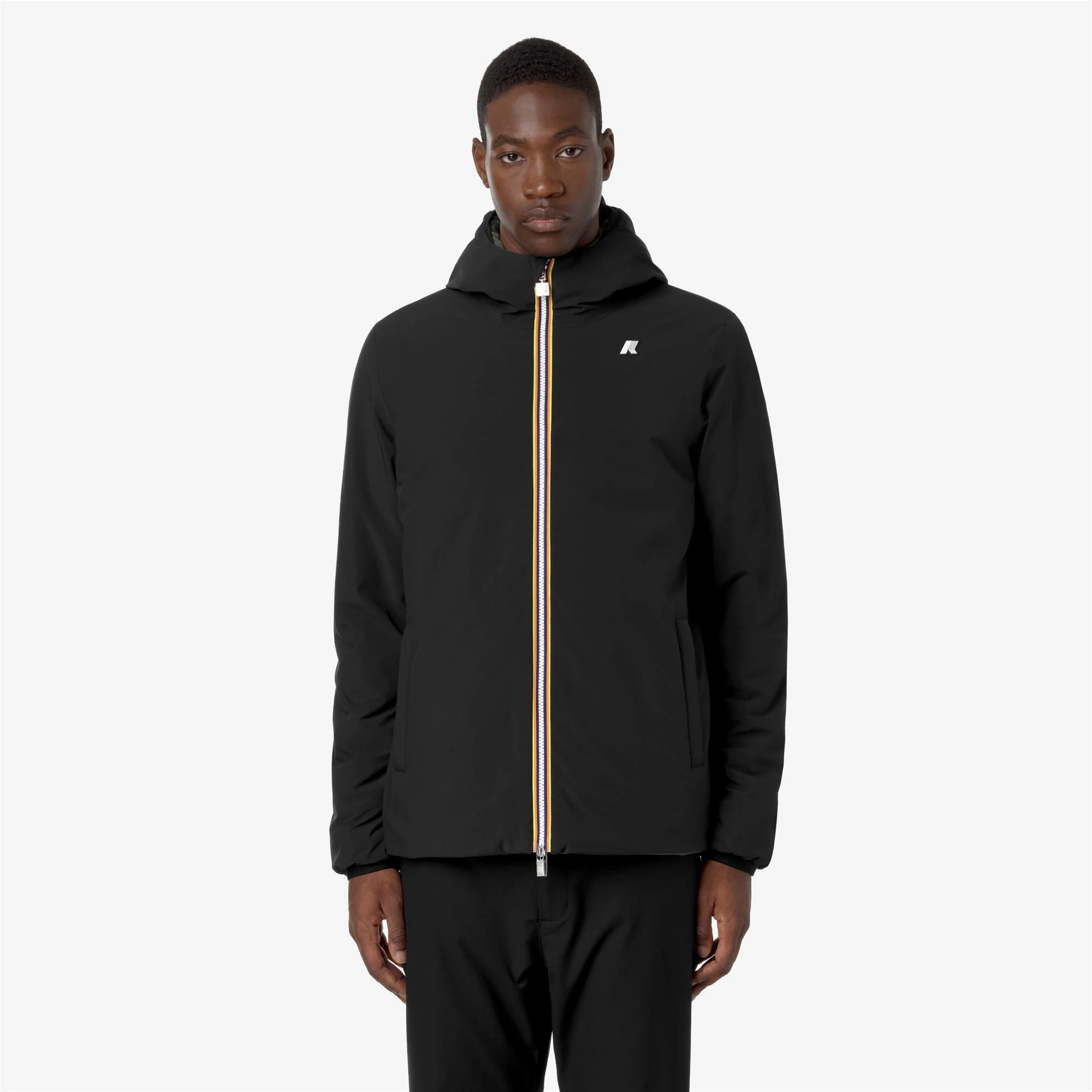 JACK ST WARM REVERSIBLE - Jackets - Short - Man - BLACK PURE-GREEN BLACKISH - Image 4