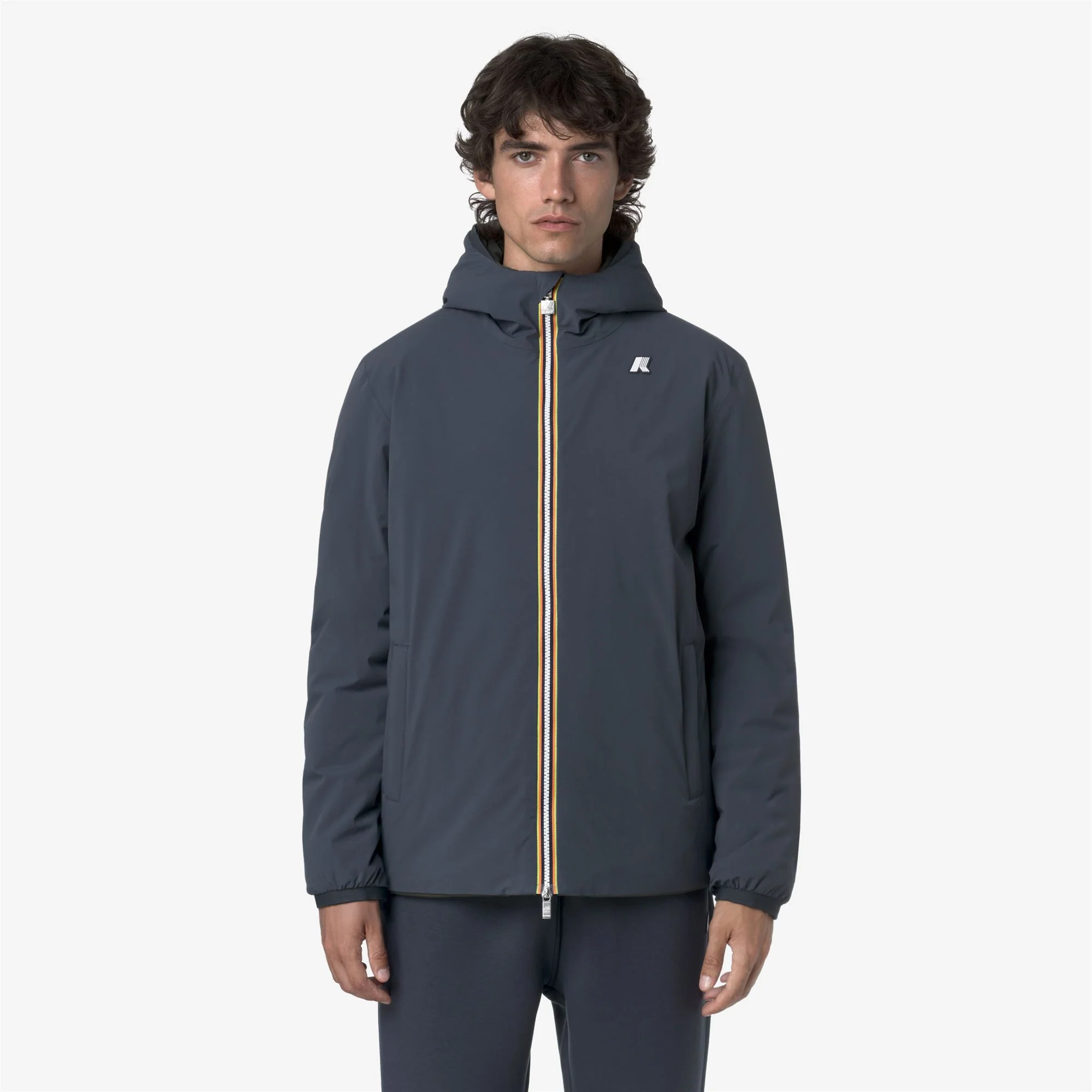 JACK ST WARM REVERSIBLE - Jackets - Short - Man - BLUE AIRFORCE-GREEN BLACKISH - Image 4