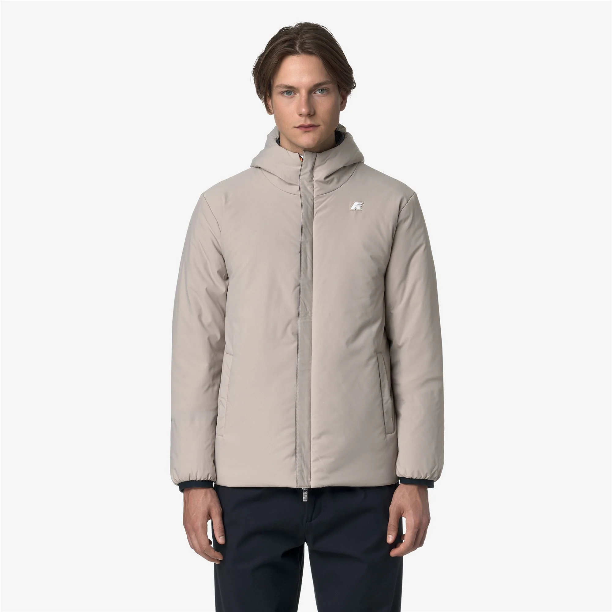 JACK ST WARM REVERSIBLE - Jackets - Short - Man - BLUE DEPTH-BEIGE CASHMERE - Image 3