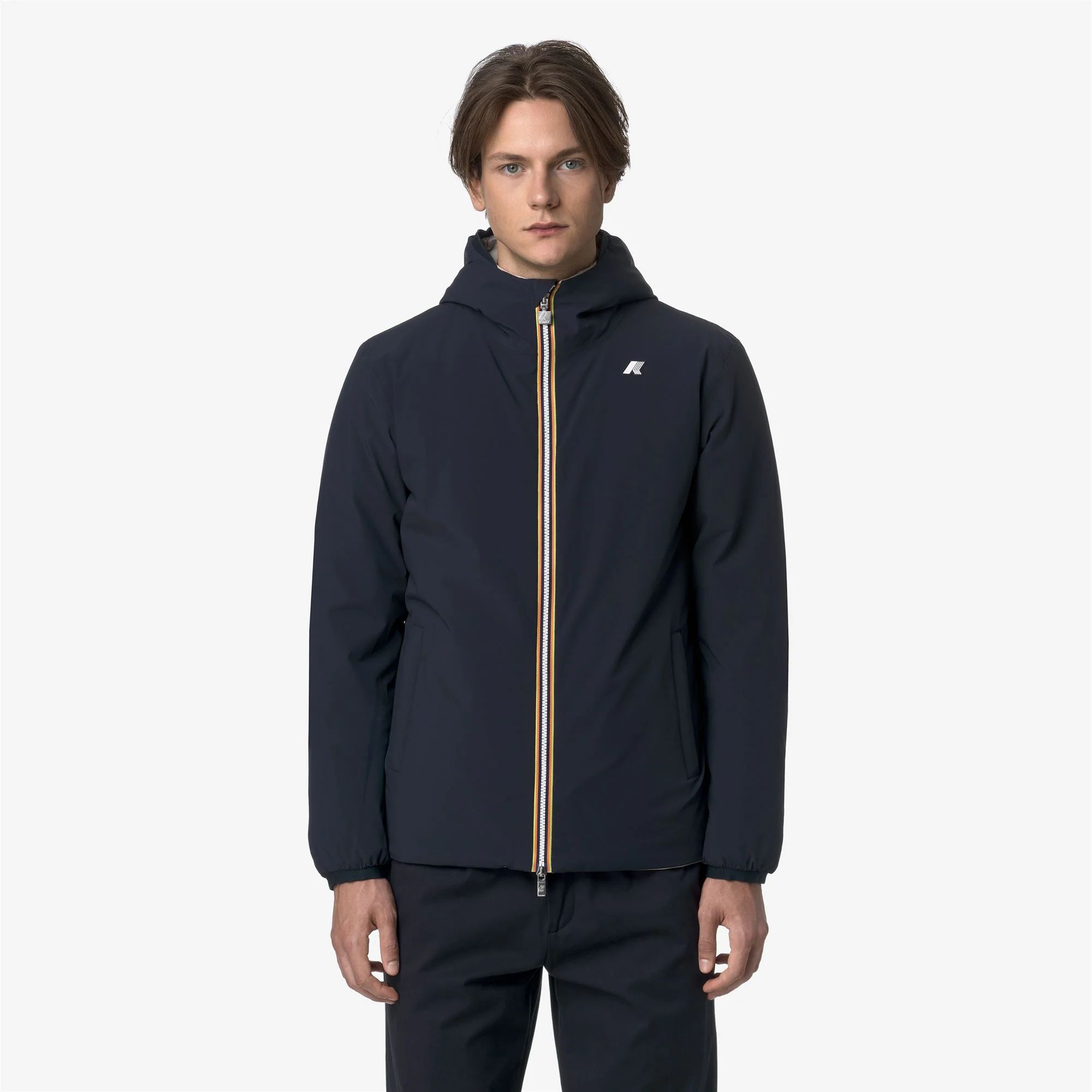 JACK ST WARM REVERSIBLE - Jackets - Short - Man - BLUE DEPTH-BEIGE CASHMERE - Image 4