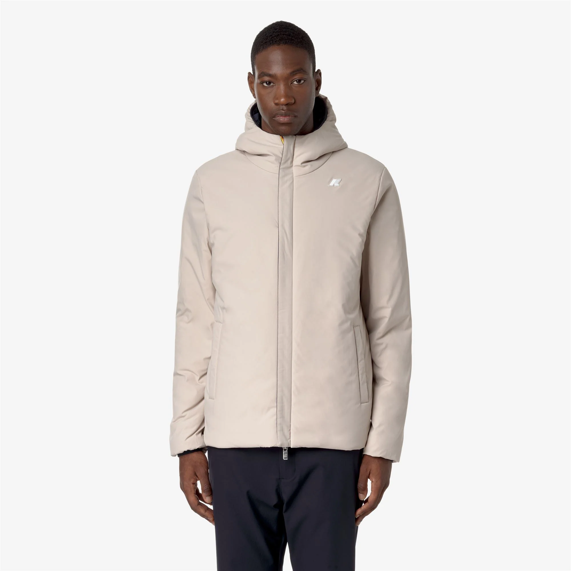 JACK ST WARM REVERSIBLE - Jackets - Short - Man - BLUE DEPTH-BEIGE GREY - Image 3