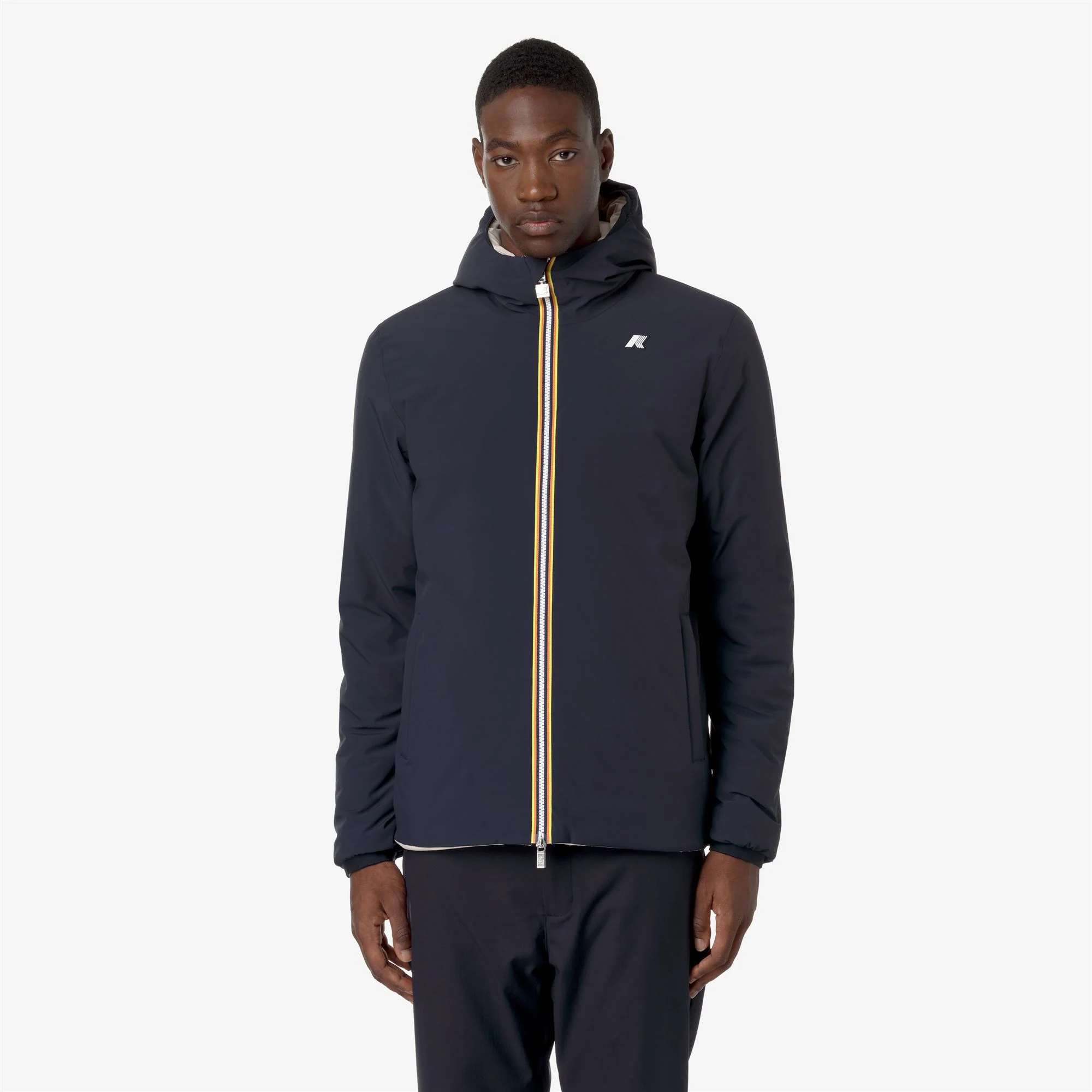 JACK ST WARM REVERSIBLE - Jackets - Short - Man - BLUE DEPTH-BEIGE GREY - Image 4