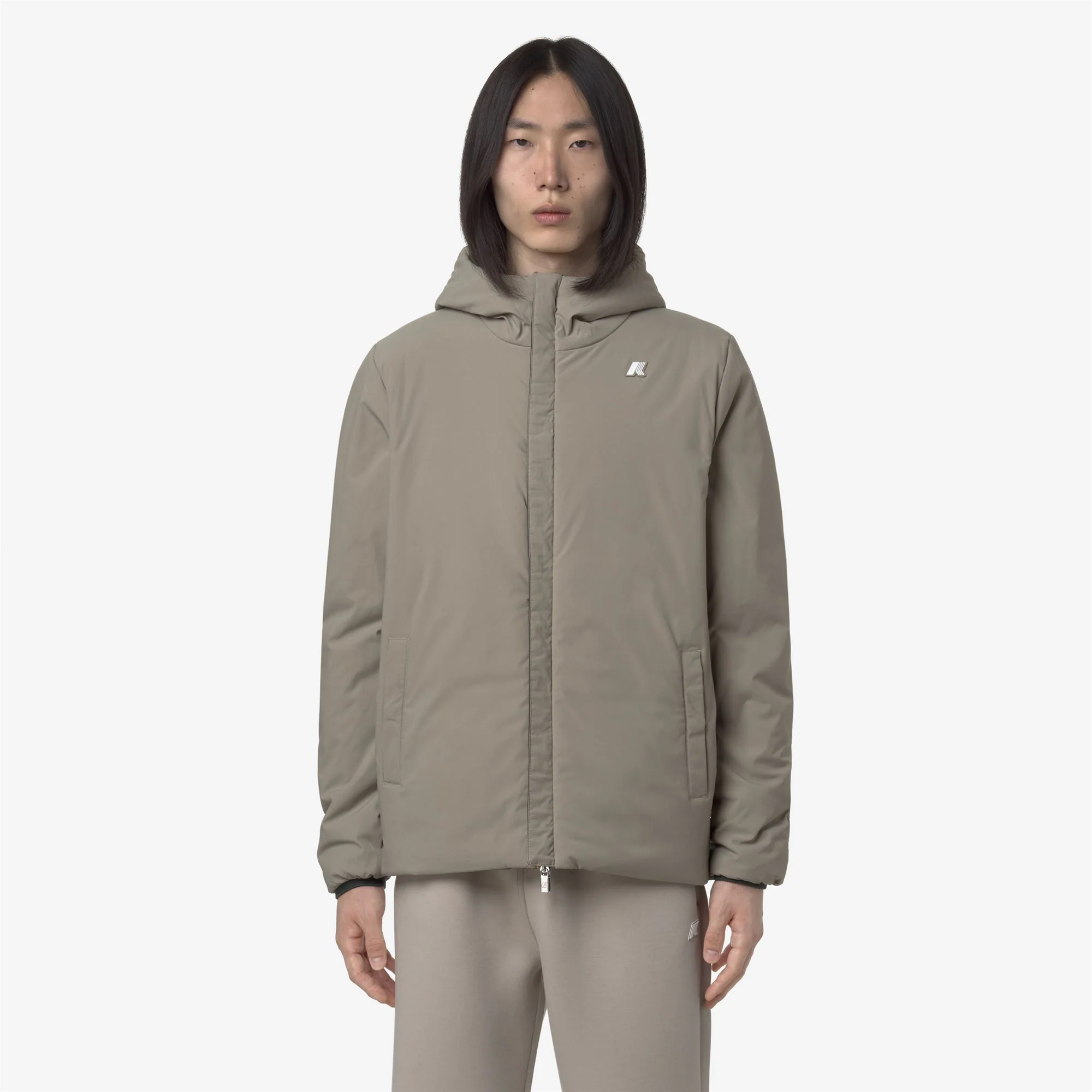 JACK ST WARM REVERSIBLE - Jackets - Short - Man - GREEN BLACKISH-GREEN OAK - Image 3