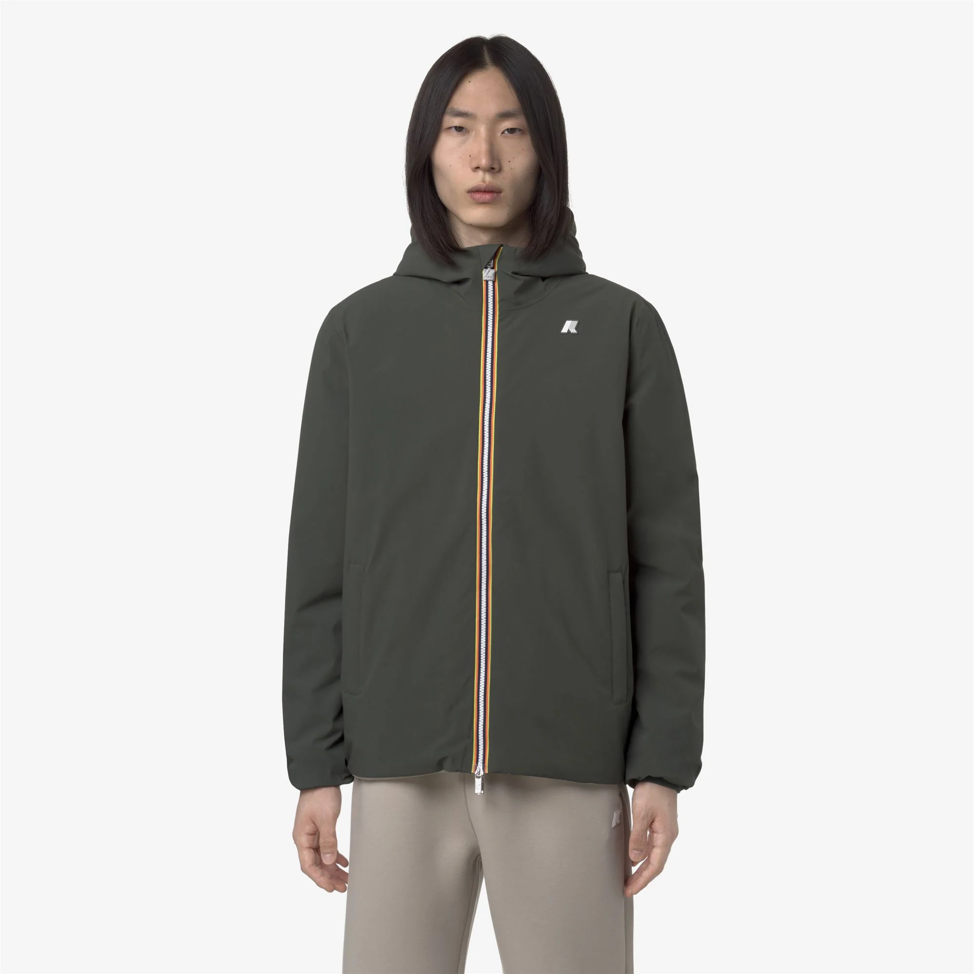 JACK ST WARM REVERSIBLE - Jackets - Short - Man - GREEN BLACKISH-GREEN OAK - Image 4