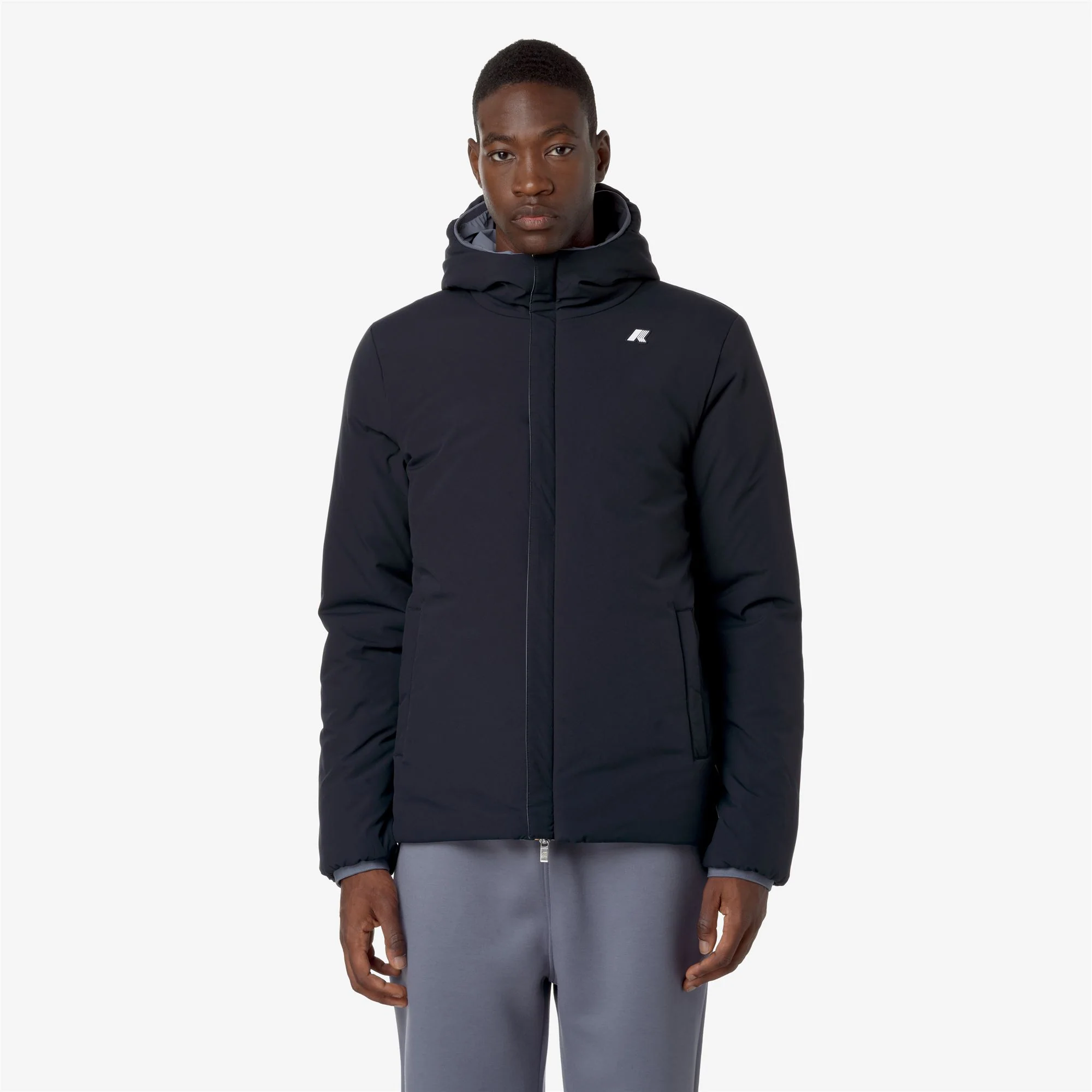 JACK ST WARM REVERSIBLE - Jackets - Short - Man - GREY BLUE A-BLUE D - Image 3