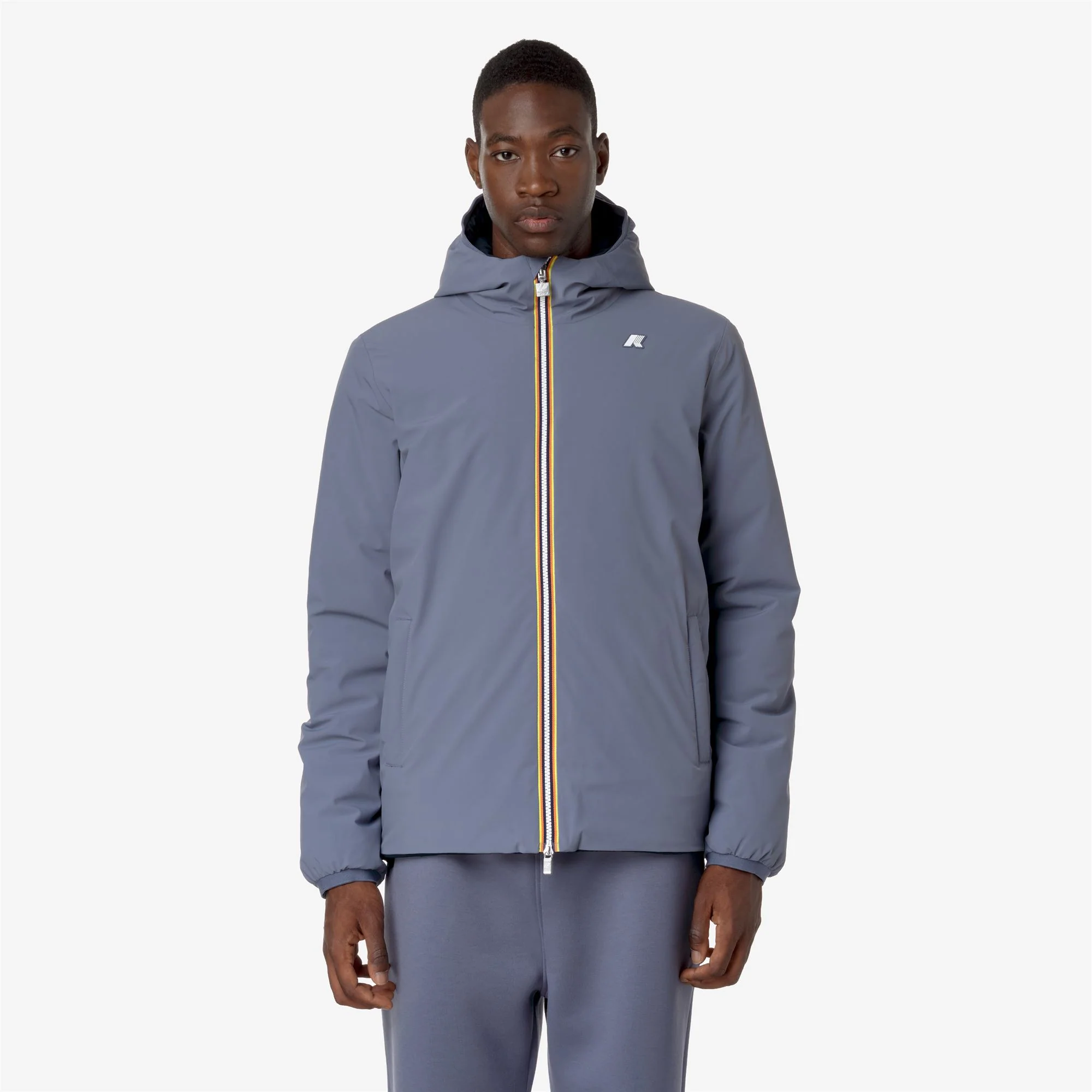 JACK ST WARM REVERSIBLE - Jackets - Short - Man - GREY BLUE A-BLUE D - Image 4