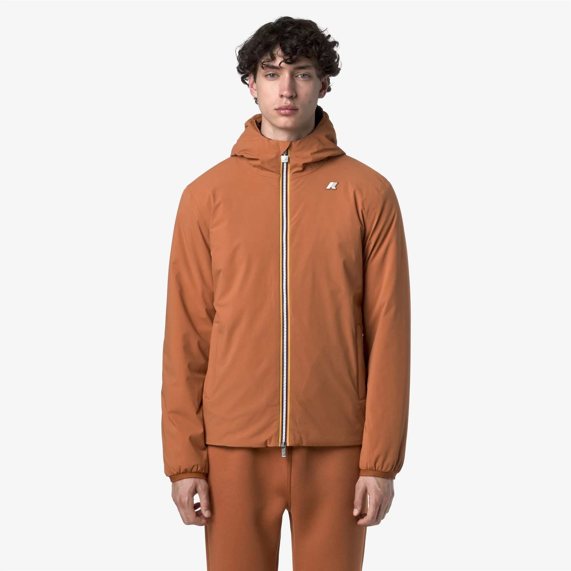 JACK ST WARM REVERSIBLE - Jackets - Short - Man - ORANGE ADOBE-BLACK OLIVE - Image 4
