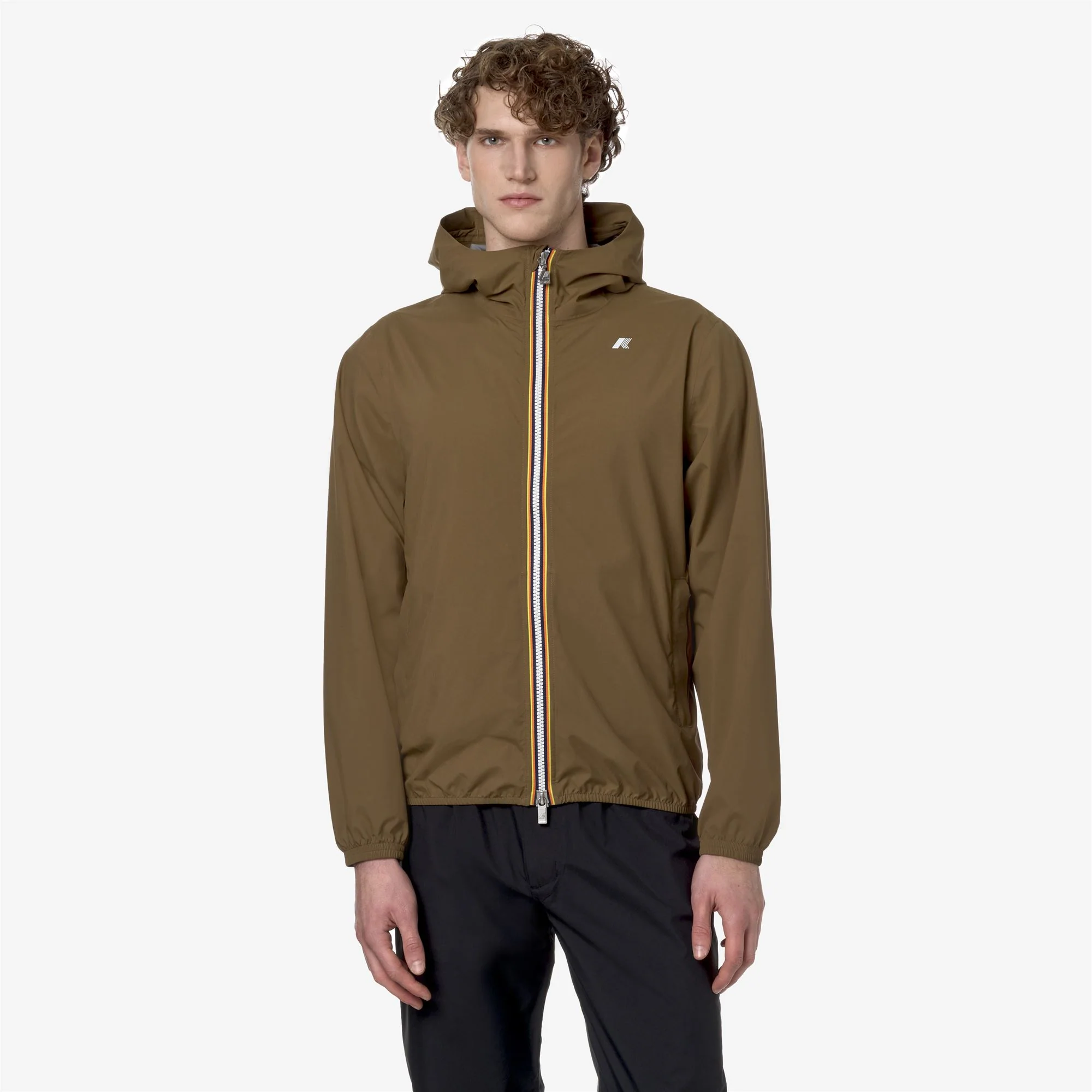JACK STRETCH DOT - Jackets - Short - Man - BROWN CORDA - Image 3