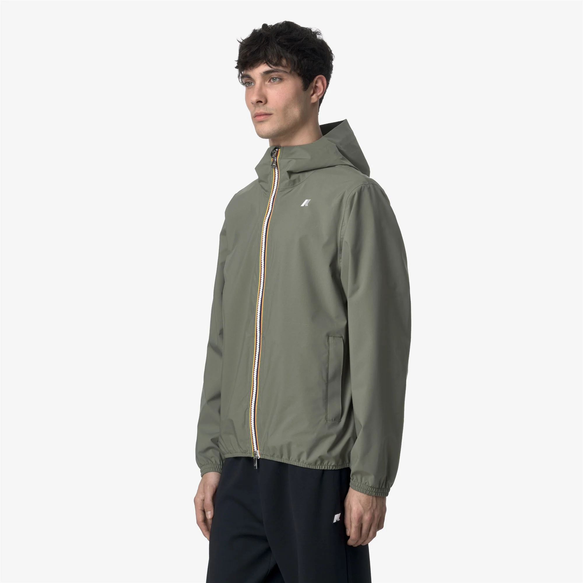 JACK STRETCH DOT - Jackets - Short - Man - GREEN LICHEN - Image 4