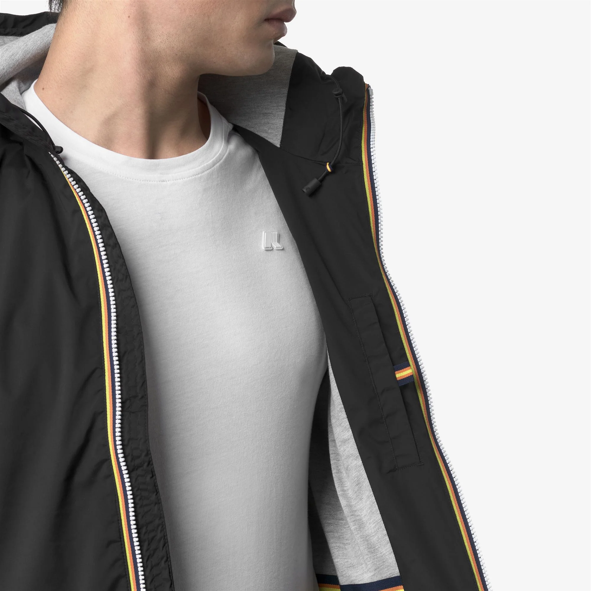 JACK  STRETCH NYLON JERSEY - Jackets - Short - Man - BLACK PURE - Image 2