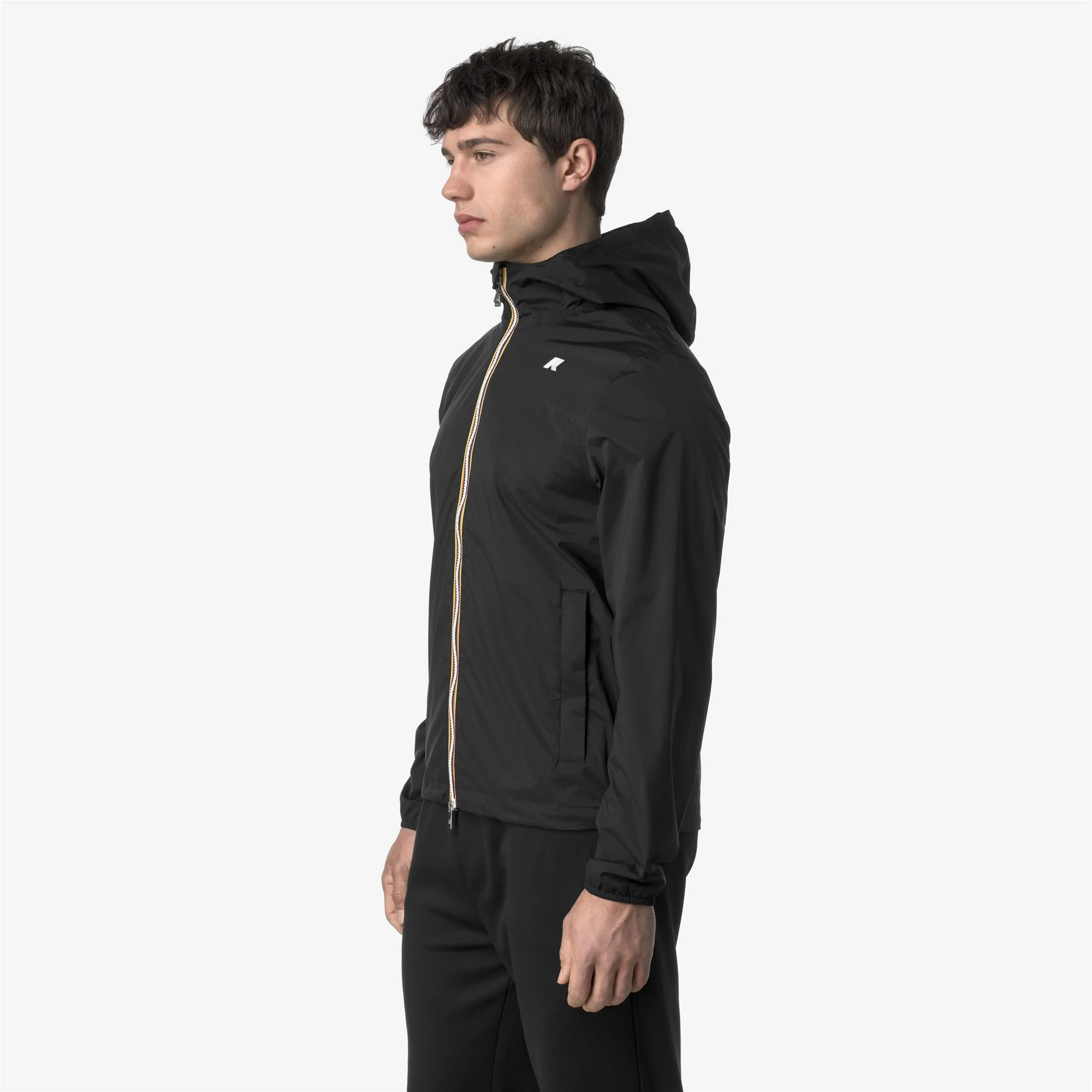 JACK  STRETCH NYLON JERSEY - Jackets - Short - Man - BLACK PURE - Image 4