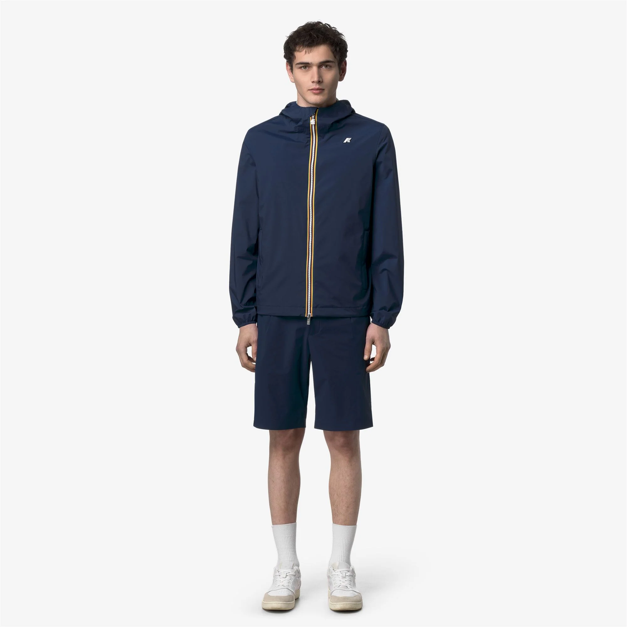 JACK  STRETCH NYLON JERSEY - Jackets - Short - Man - BLUE INSIGNIA - Image 3