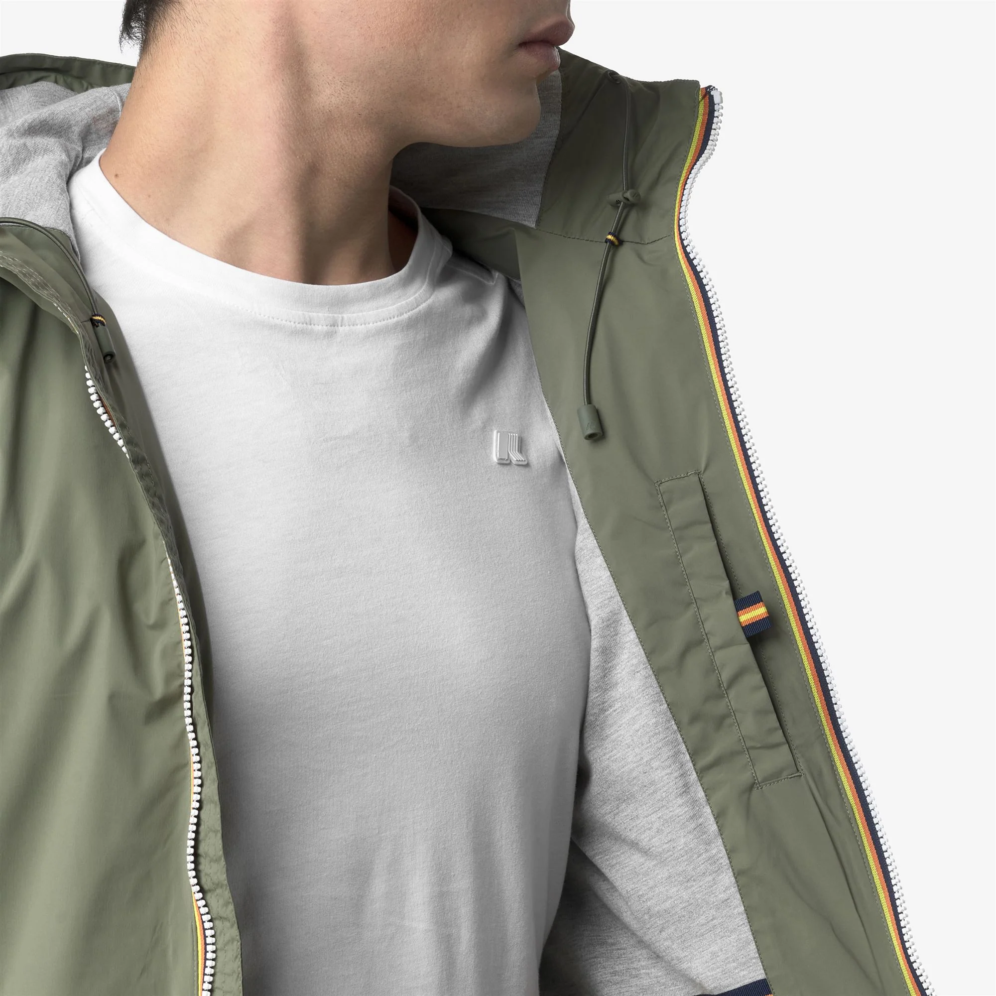 JACK STRETCH NYLON JERSEY - Jackets - Short - Man - GREEN LICHEN - Image 2