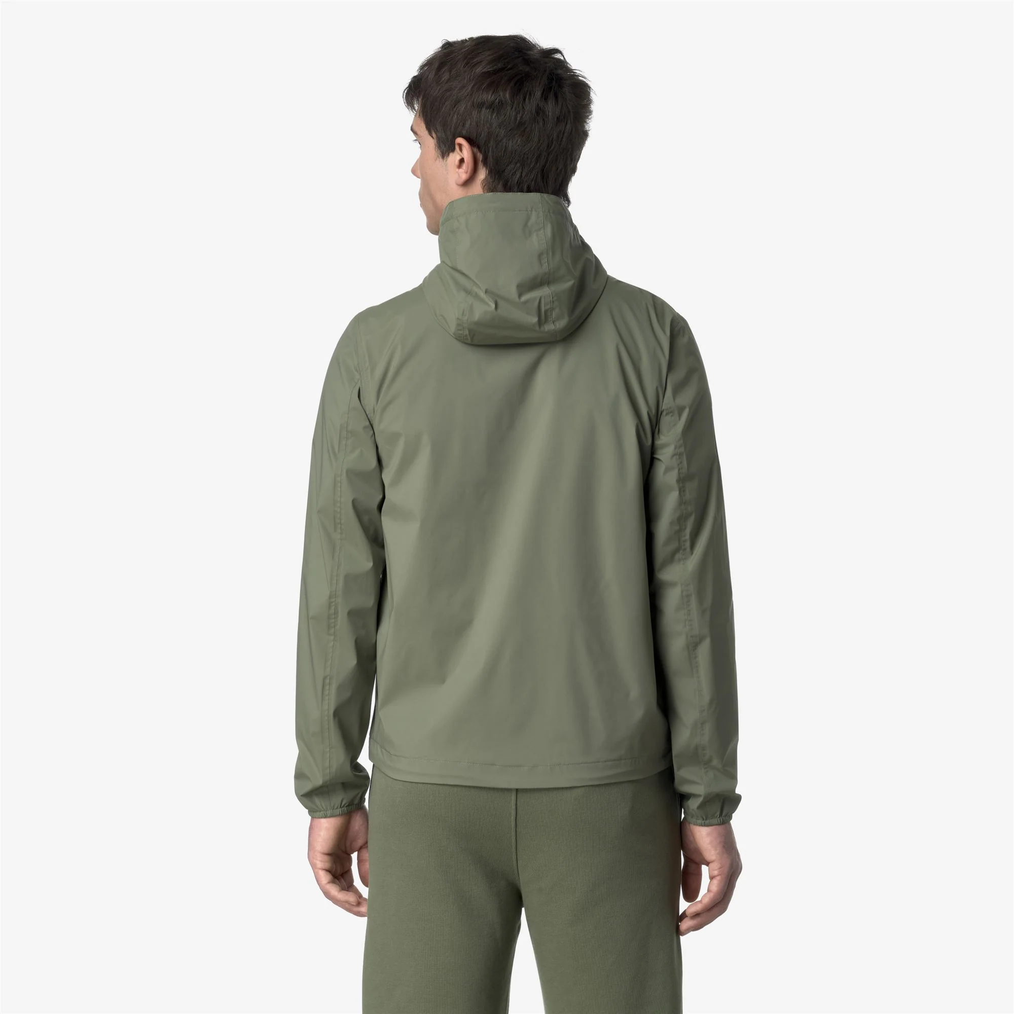 JACK STRETCH NYLON JERSEY - Jackets - Short - Man - GREEN LICHEN - Image 5