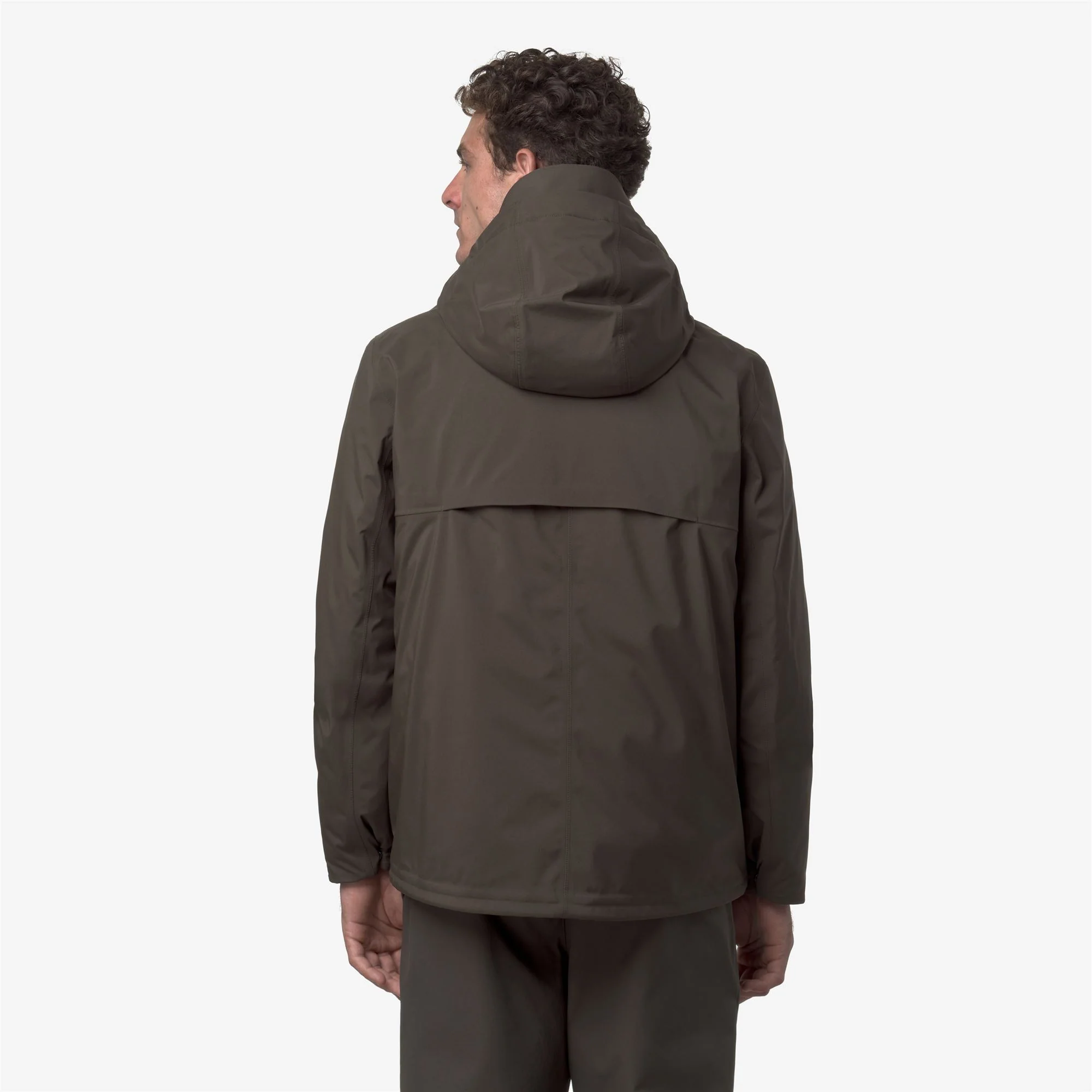 JACKEN BONDED PADDED - Jackets - Short - Man - BLACK OLIVE COMBO - Image 6