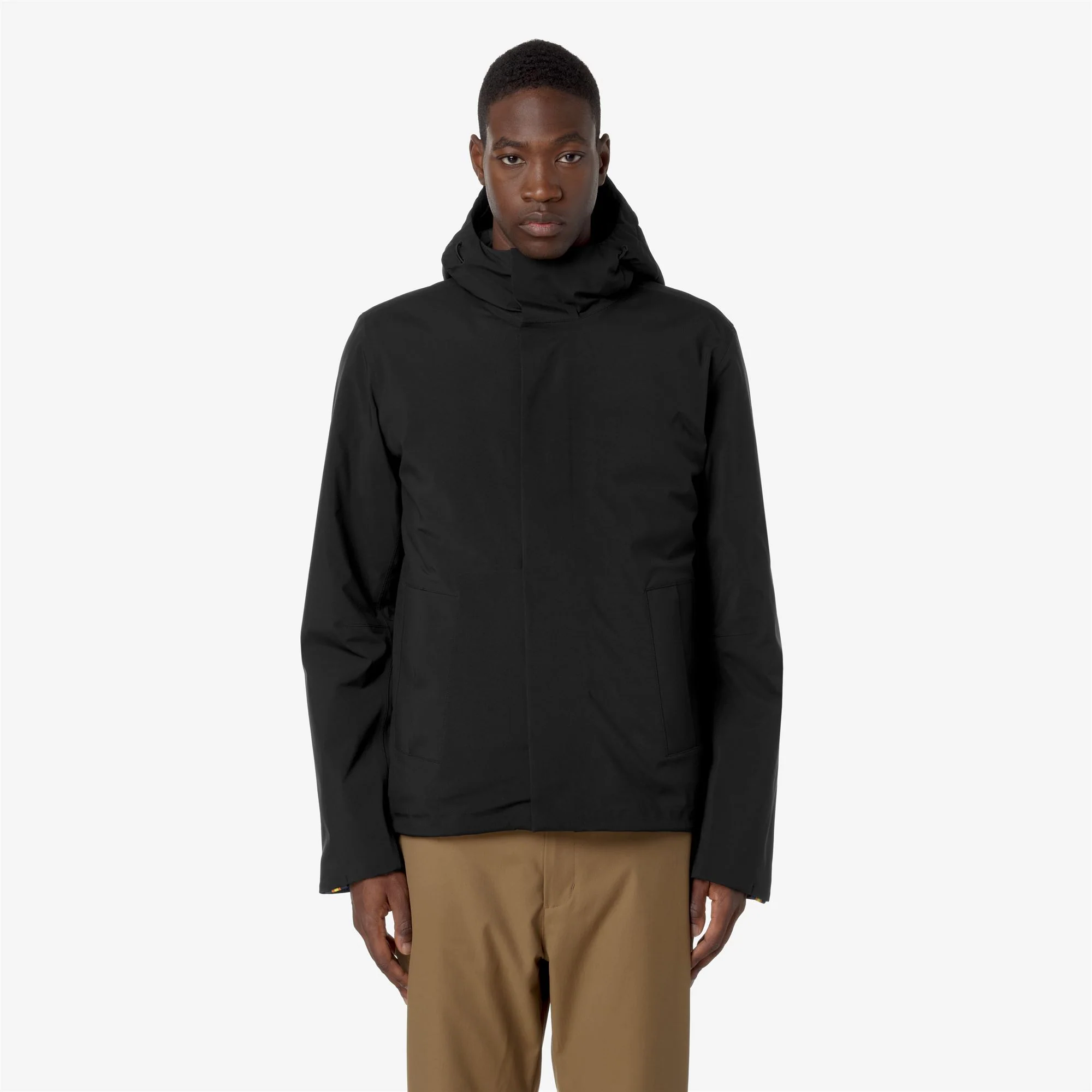 JACKEN BONDED PADDED - Jackets - Short - Man - BLACK PURE - Image 3