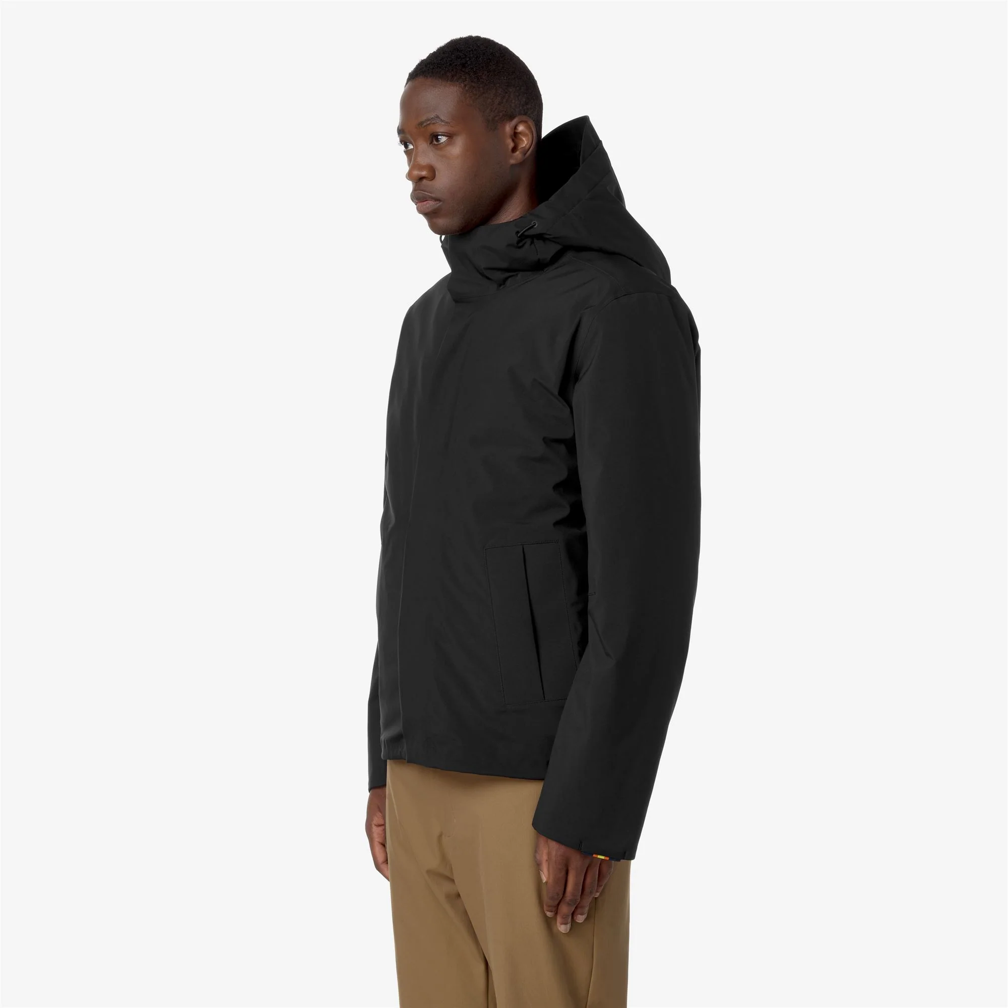 JACKEN BONDED PADDED - Jackets - Short - Man - BLACK PURE - Image 4