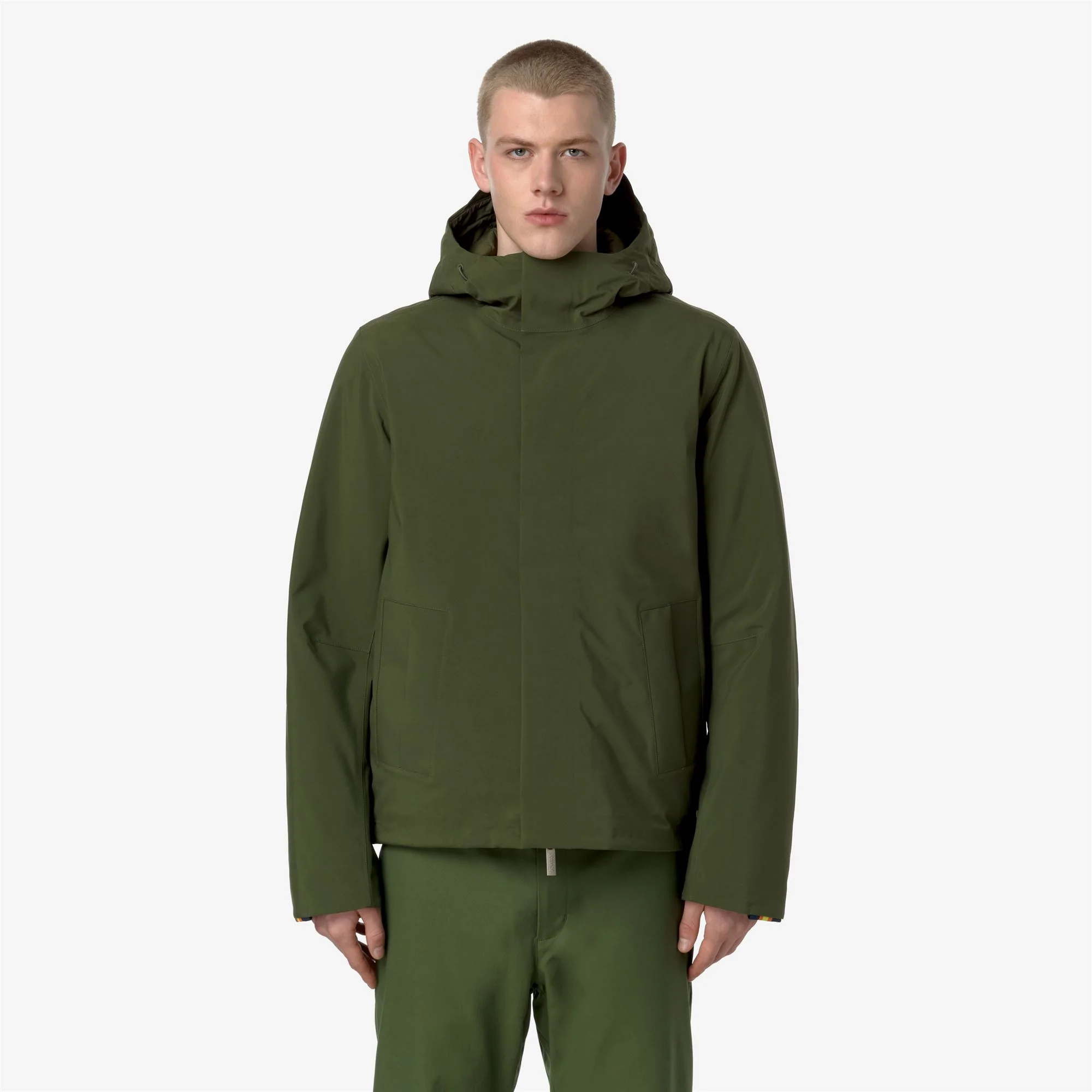 JACKEN BONDED PADDED - Jackets - Short - Man - GREEN CYPRESS - Image 3