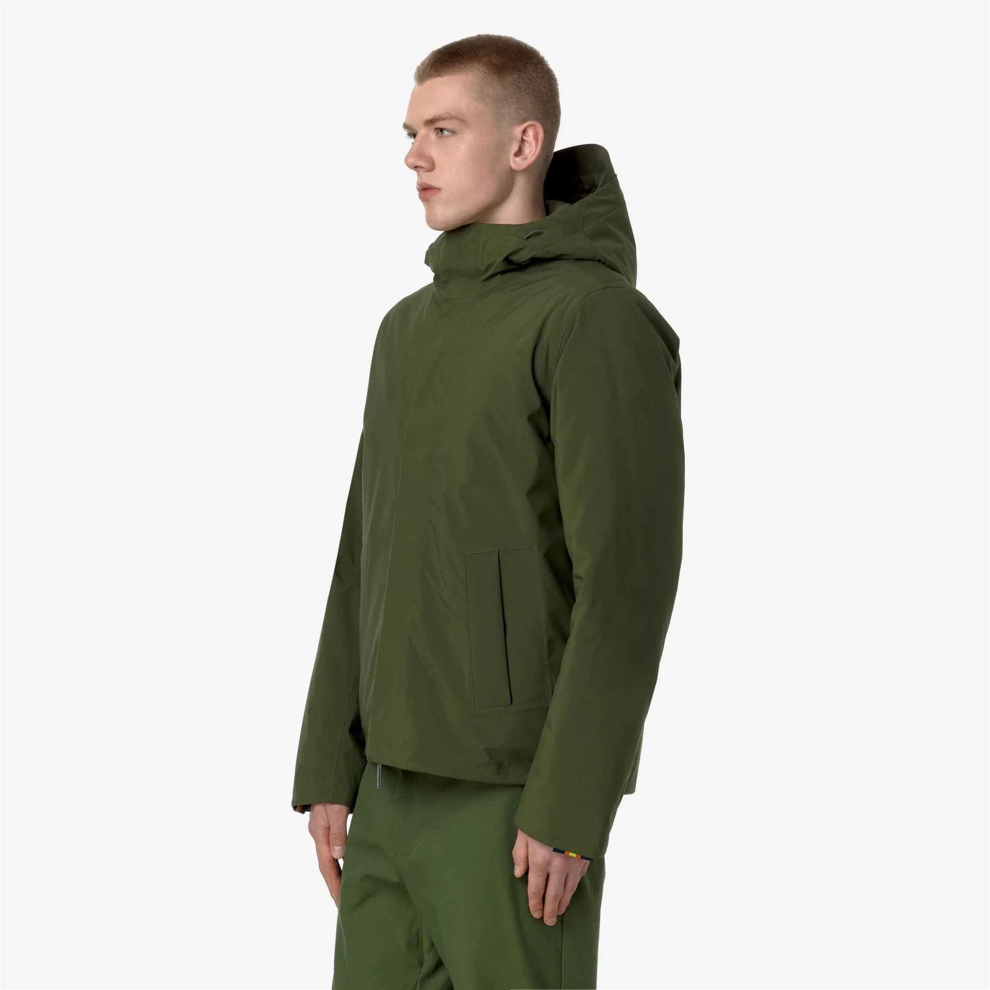 JACKEN BONDED PADDED - Jackets - Short - Man - GREEN CYPRESS - Image 4