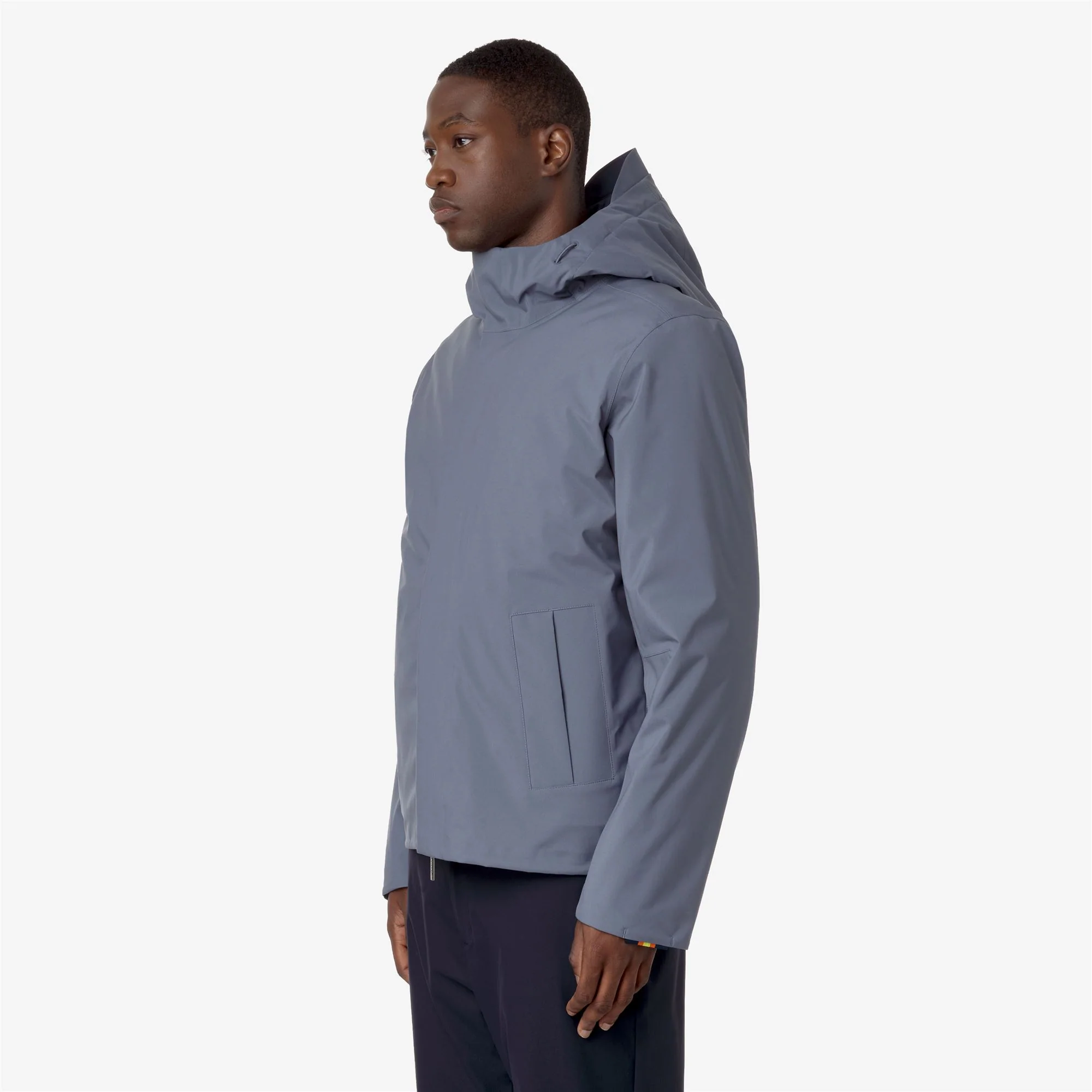 JACKEN BONDED PADDED - Jackets - Short - Man - GREY BLUE AVIO - Image 4