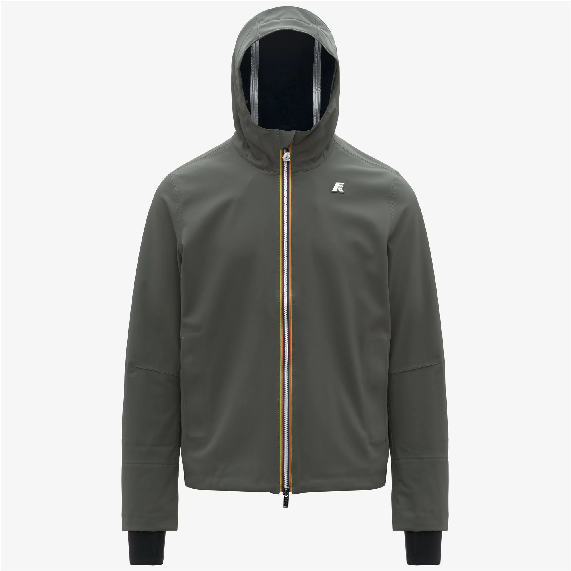 JACKO BONDED - Jackets - Short - Man - GREEN BLACKISH-BLUE DEPTH
